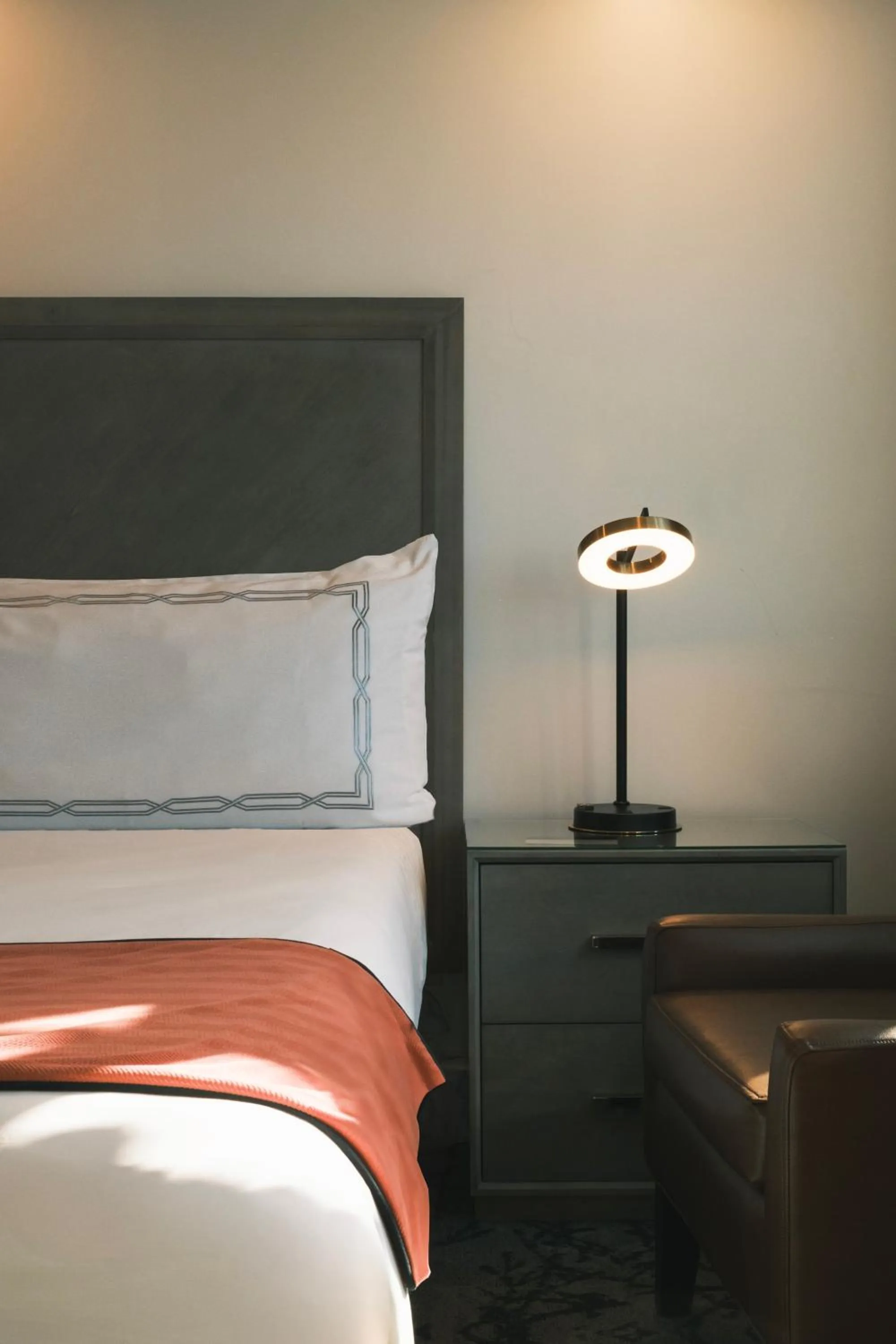 Bed in The Parker Hotel and Rooftop