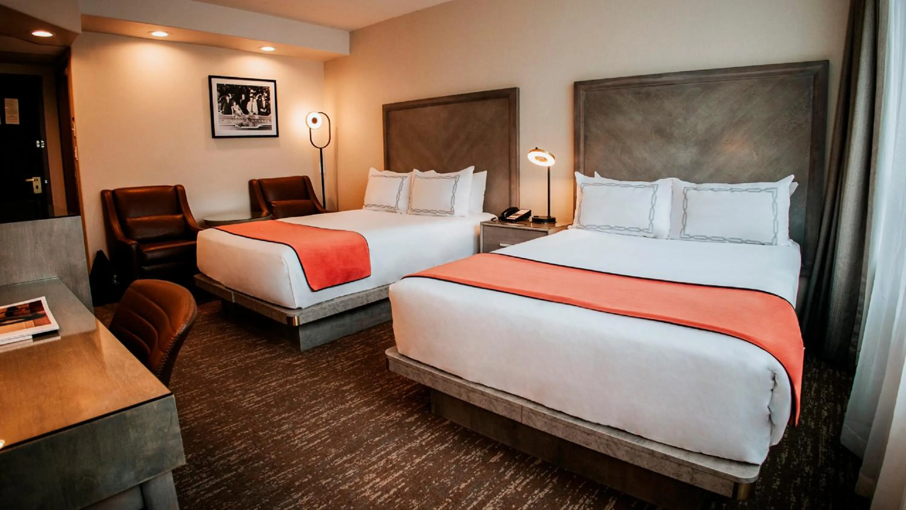 Bed in The Parker Hotel and Rooftop