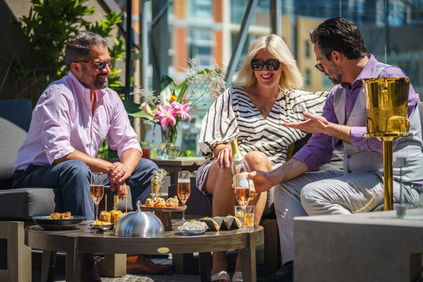 Restaurant/places to eat in The Parker Hotel and Rooftop