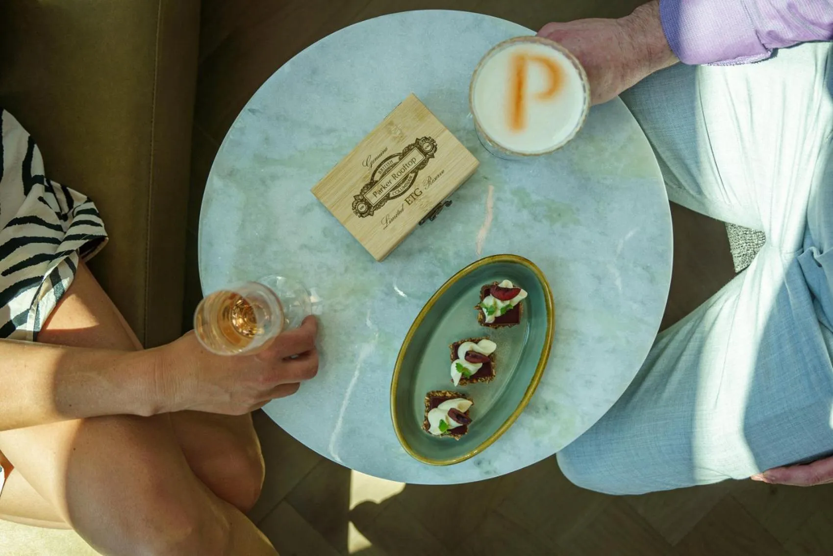 Restaurant/places to eat in The Parker Hotel and Rooftop