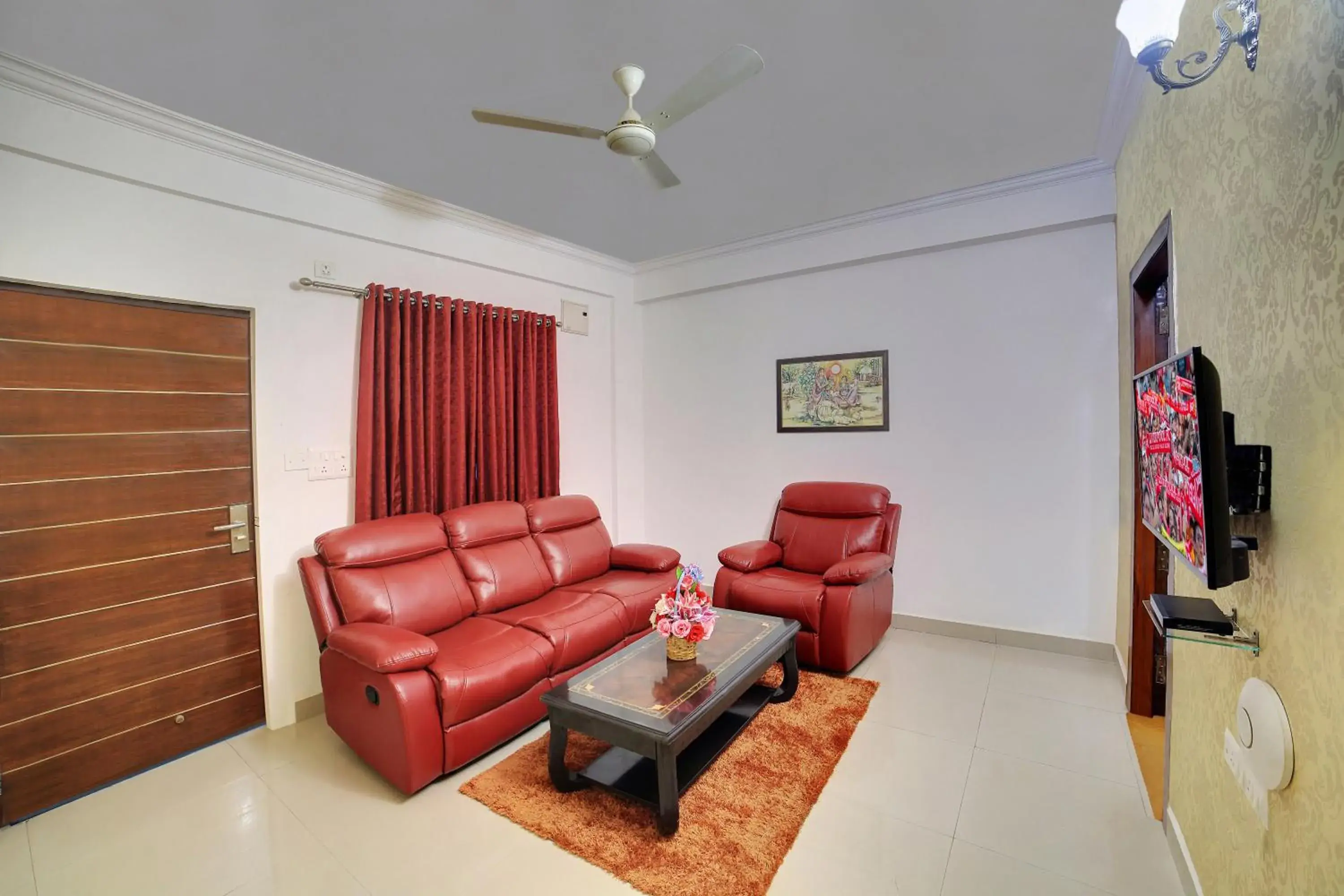 Living room in The Liverpool Blue Hotels Living room in The Liverpool Blue Hotels