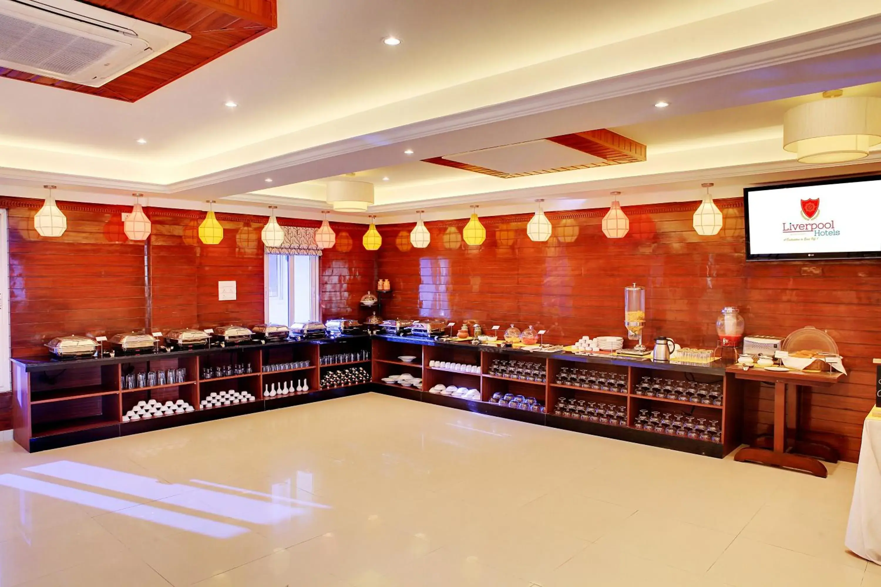 Buffet breakfast in The Liverpool Blue Hotels Buffet breakfast in The Liverpool Blue Hotels