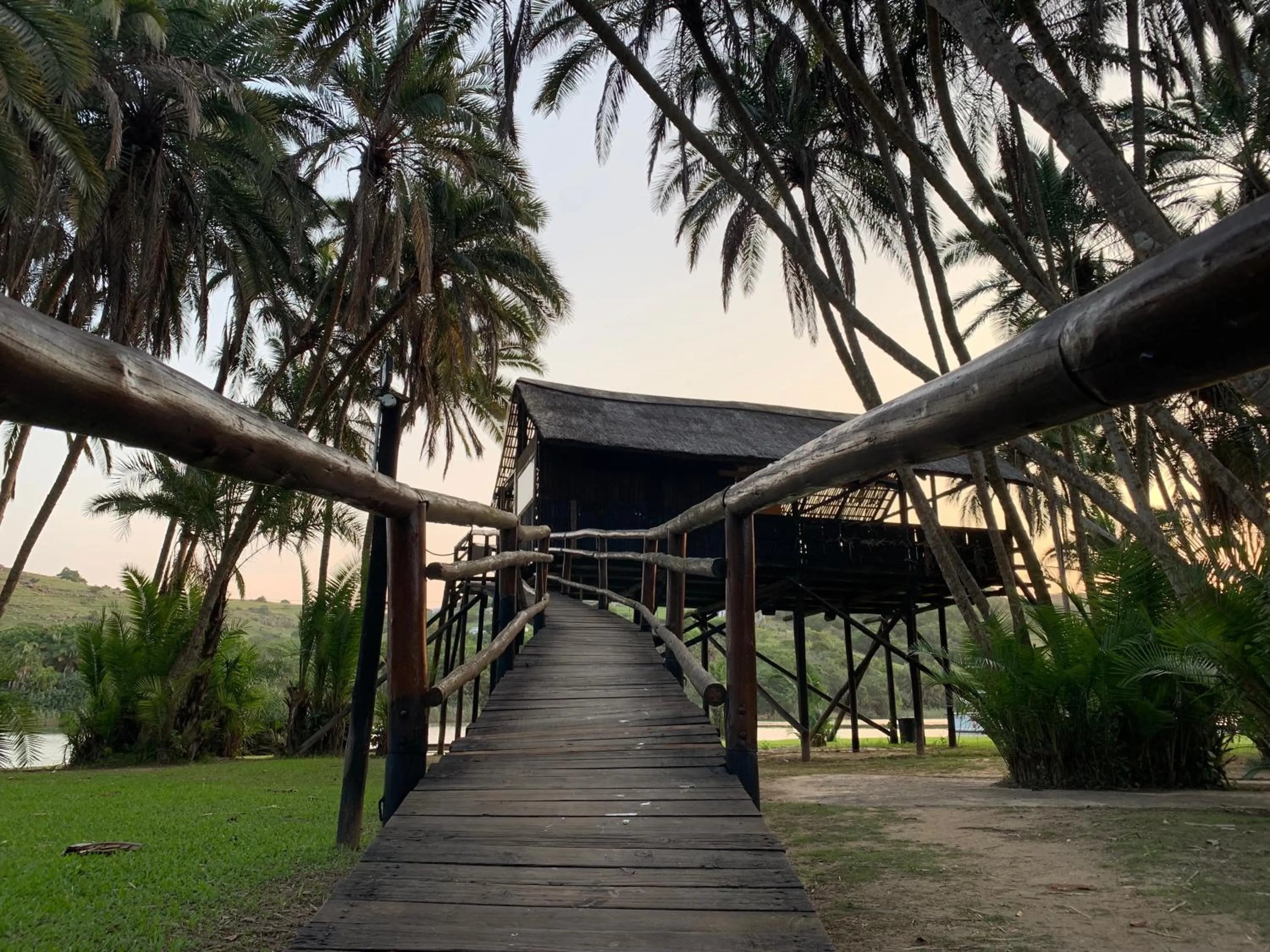 Garden in Umtamvuna River Lodge