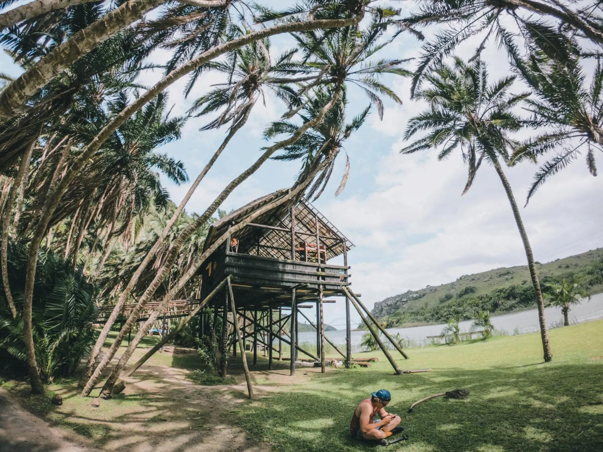 Garden in Umtamvuna River Lodge