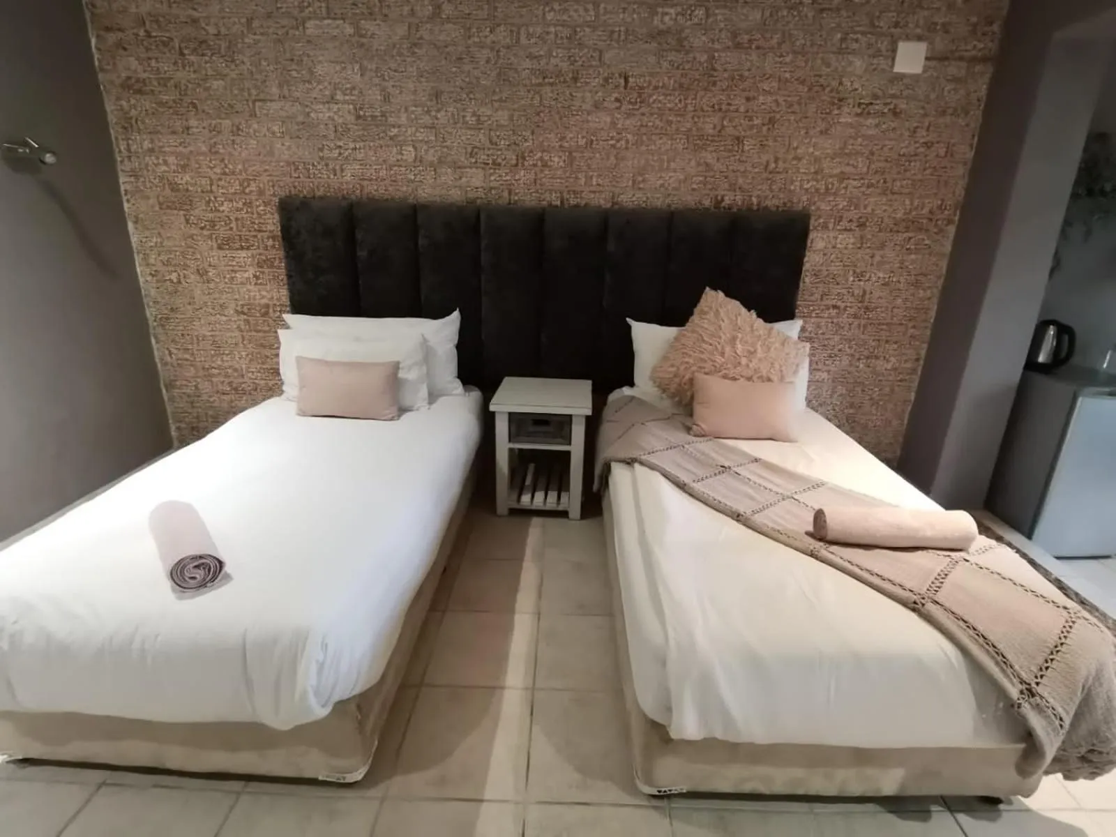 Bed in Umtamvuna River Lodge