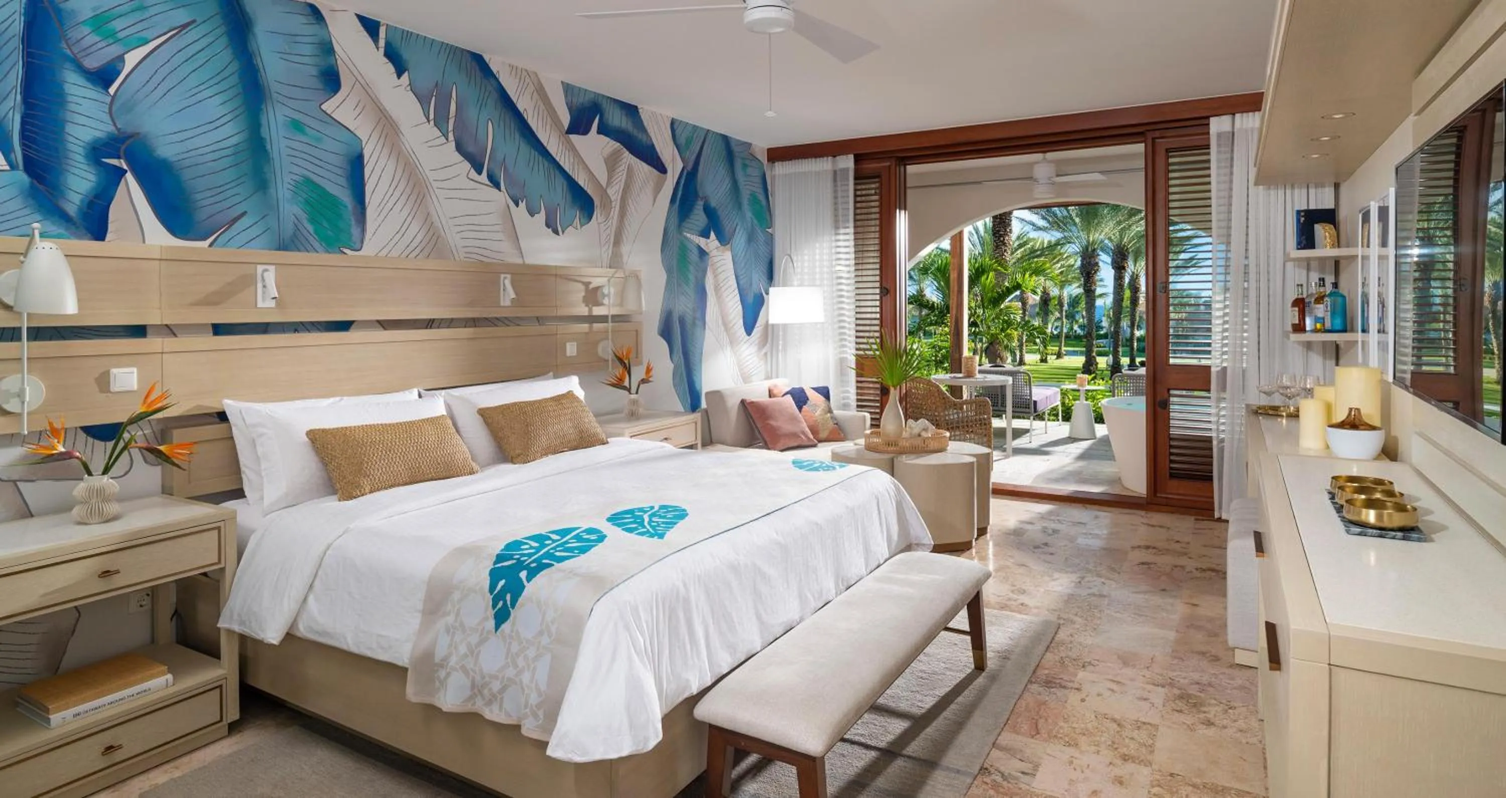 Photo of the whole room, Bed in Sandals Royal Curacao All Inclusive Couples Only