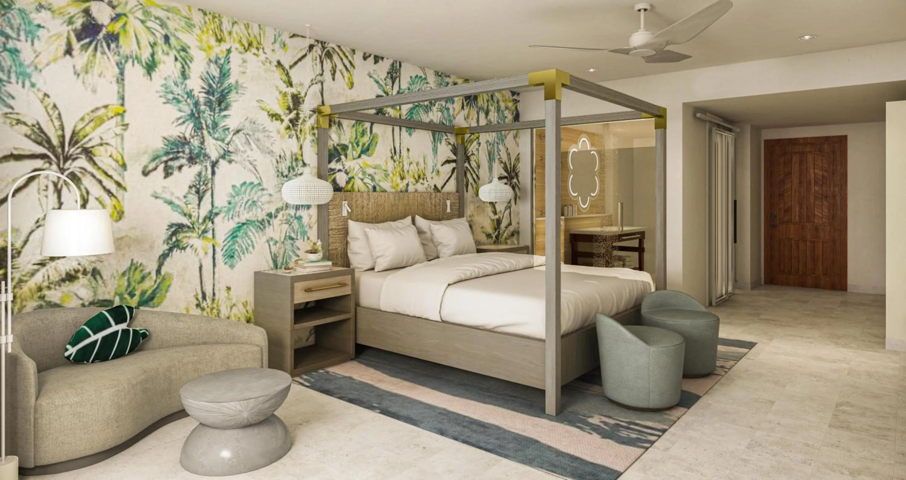 Photo of the whole room, Bed in Sandals Royal Curacao All Inclusive Couples Only