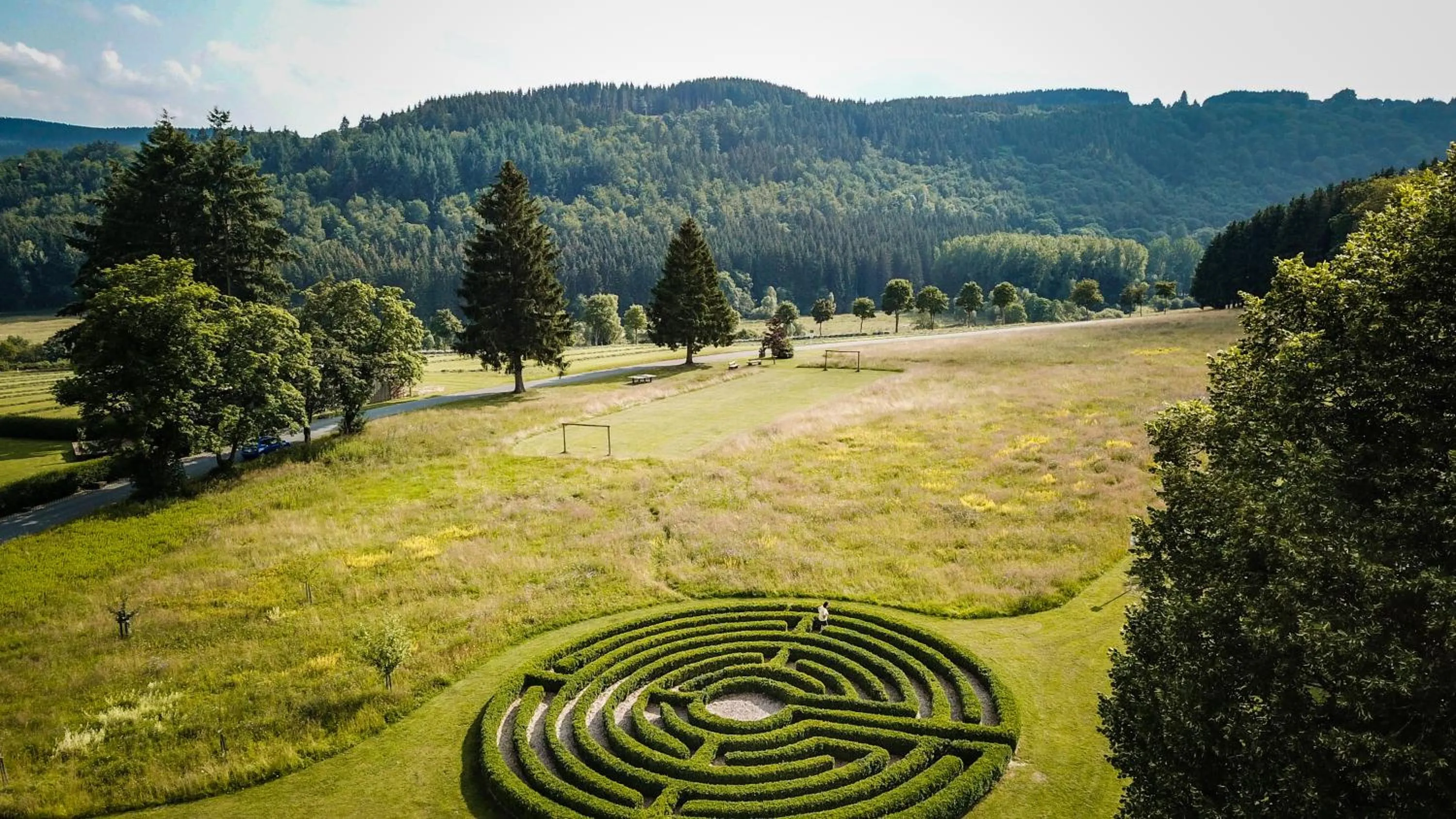 Natural landscape in St. Bonifatius
