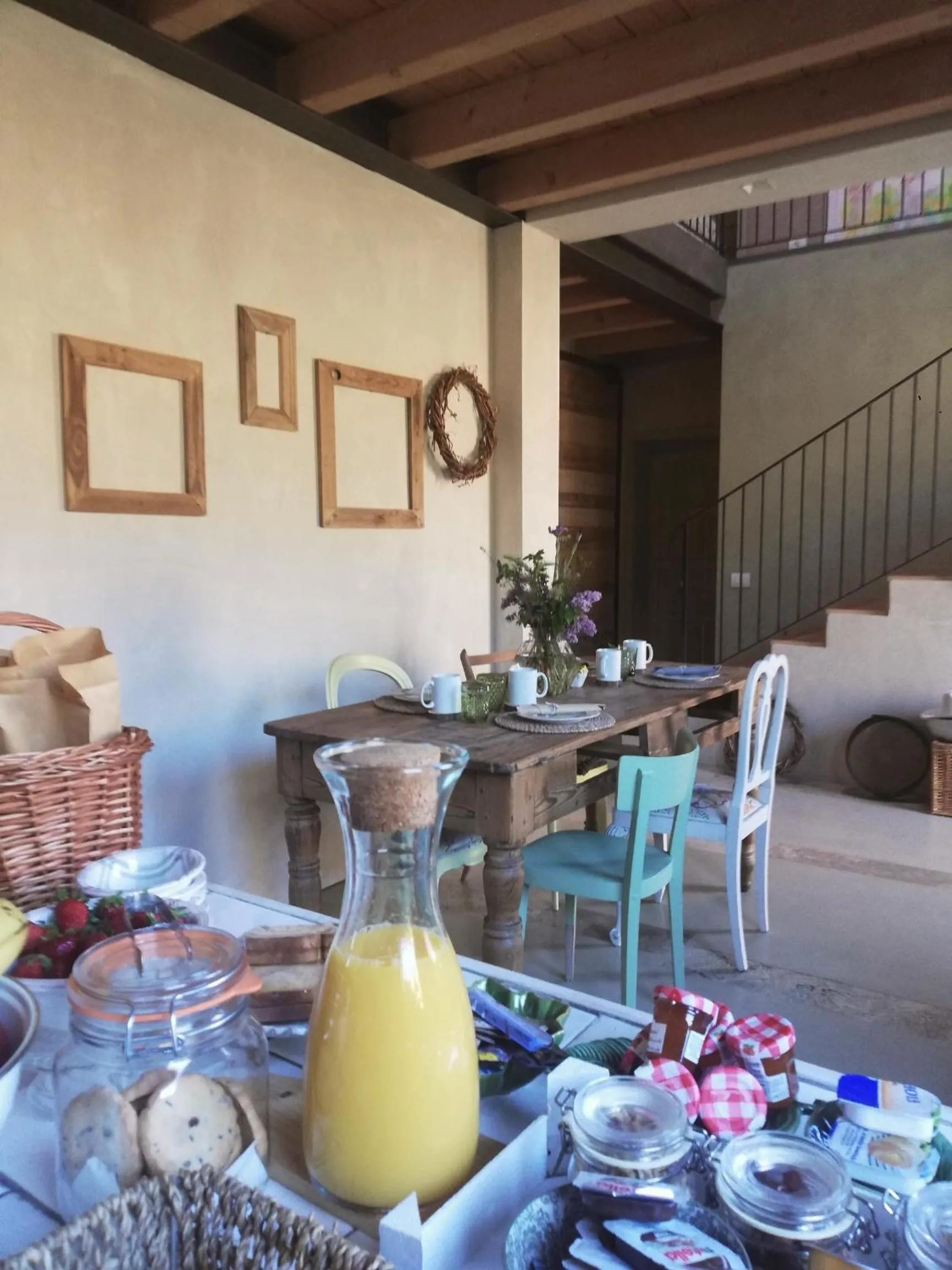 Living room in B&B Cà Montemezzano