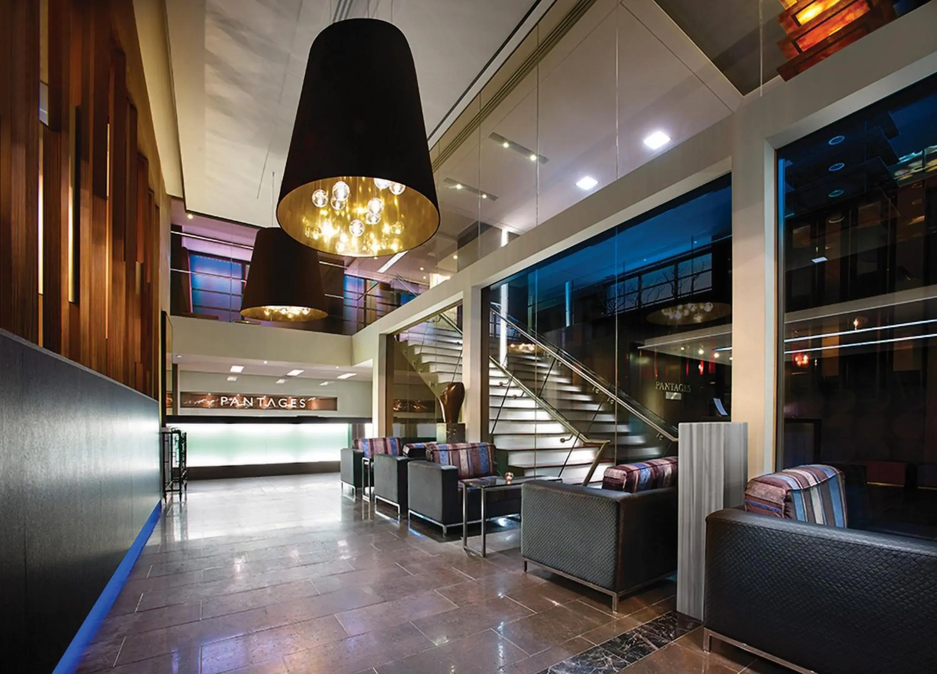 Lobby or reception in Pantages Hotel Toronto Centre Lobby or reception in Pantages Hotel Toronto Centre