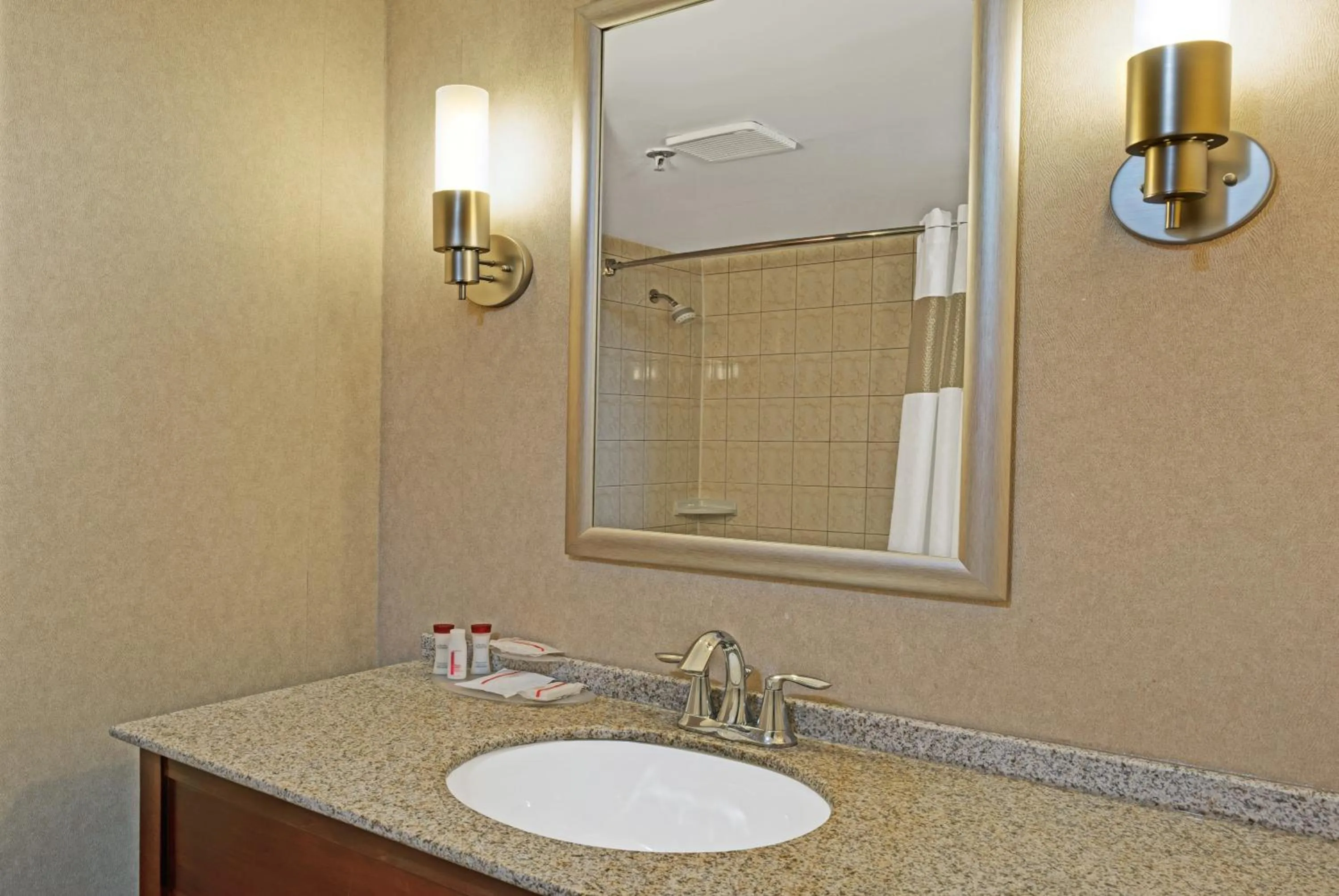 Bathroom in Ramada by Wyndham Niagara Falls/Fallsview