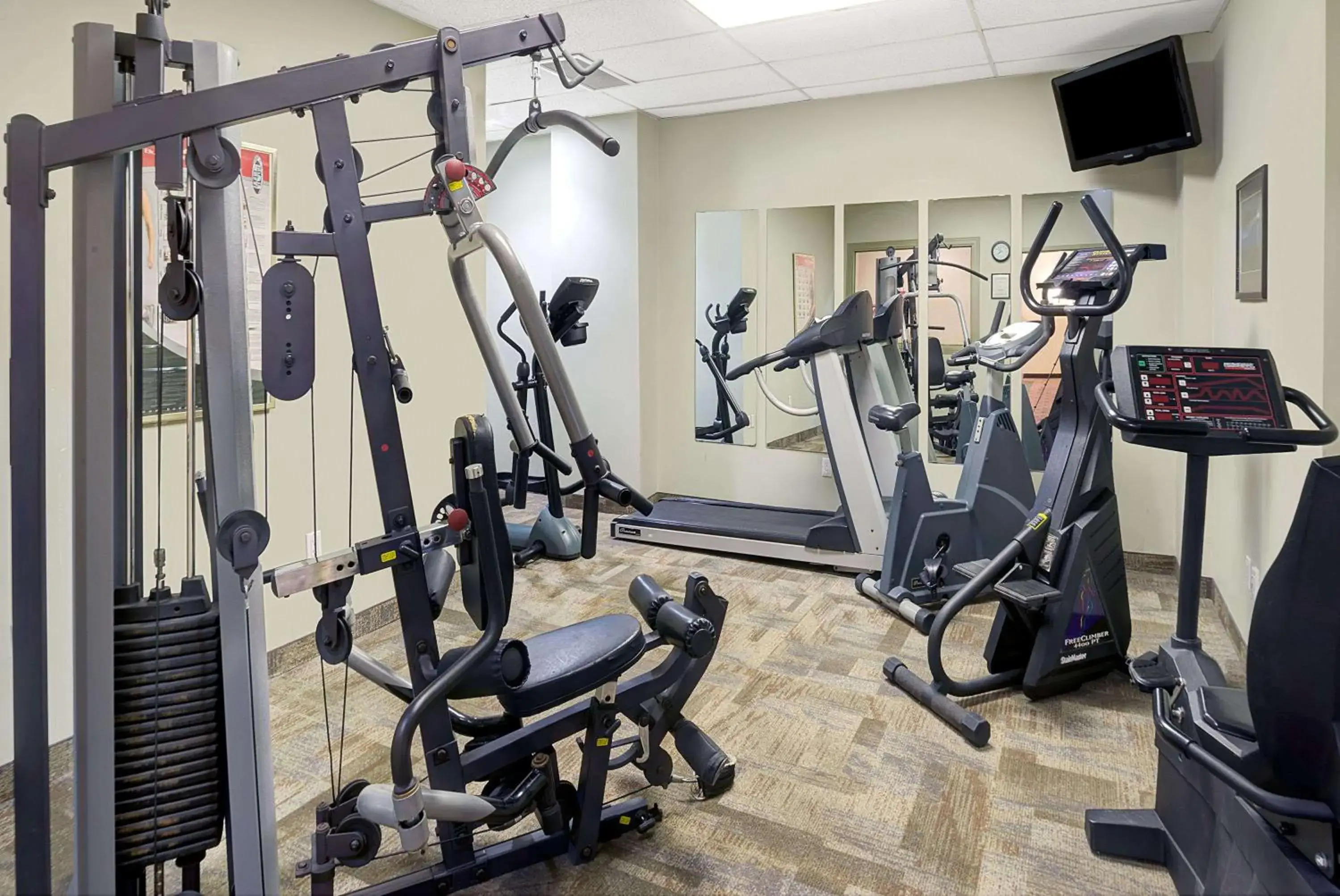 Fitness centre/facilities in Ramada by Wyndham Niagara Falls/Fallsview Fitness centre/facilities in Ramada by Wyndham Niagara Falls/Fallsview