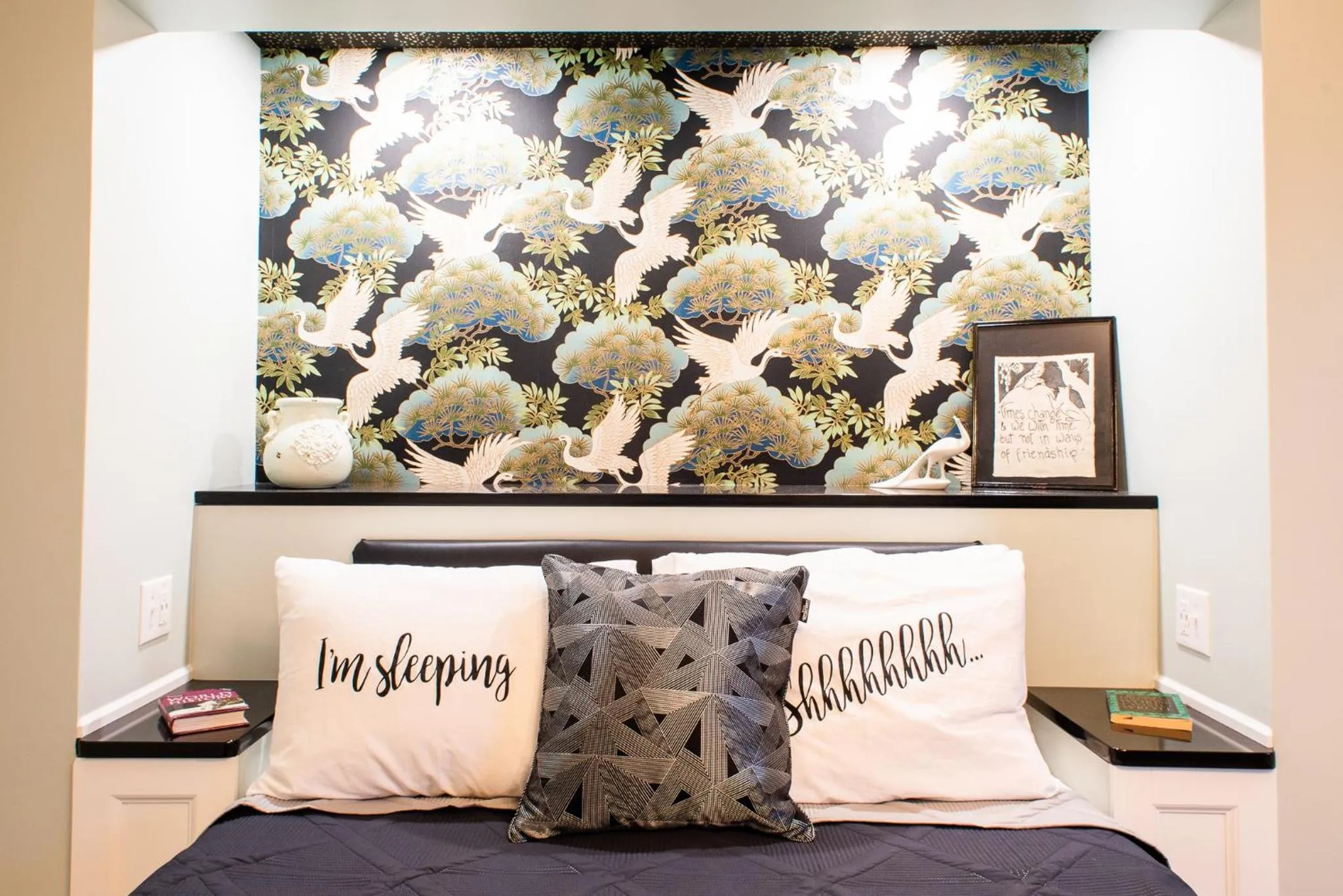 Bed in Washington Street Quarters