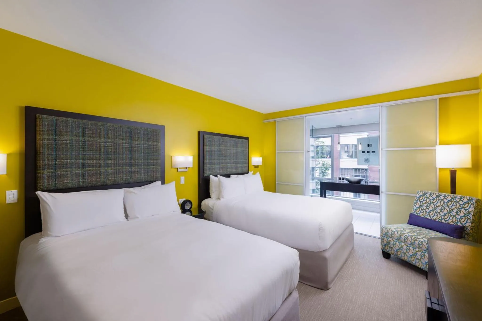 Photo of the whole room, Bed in OPUS Vancouver