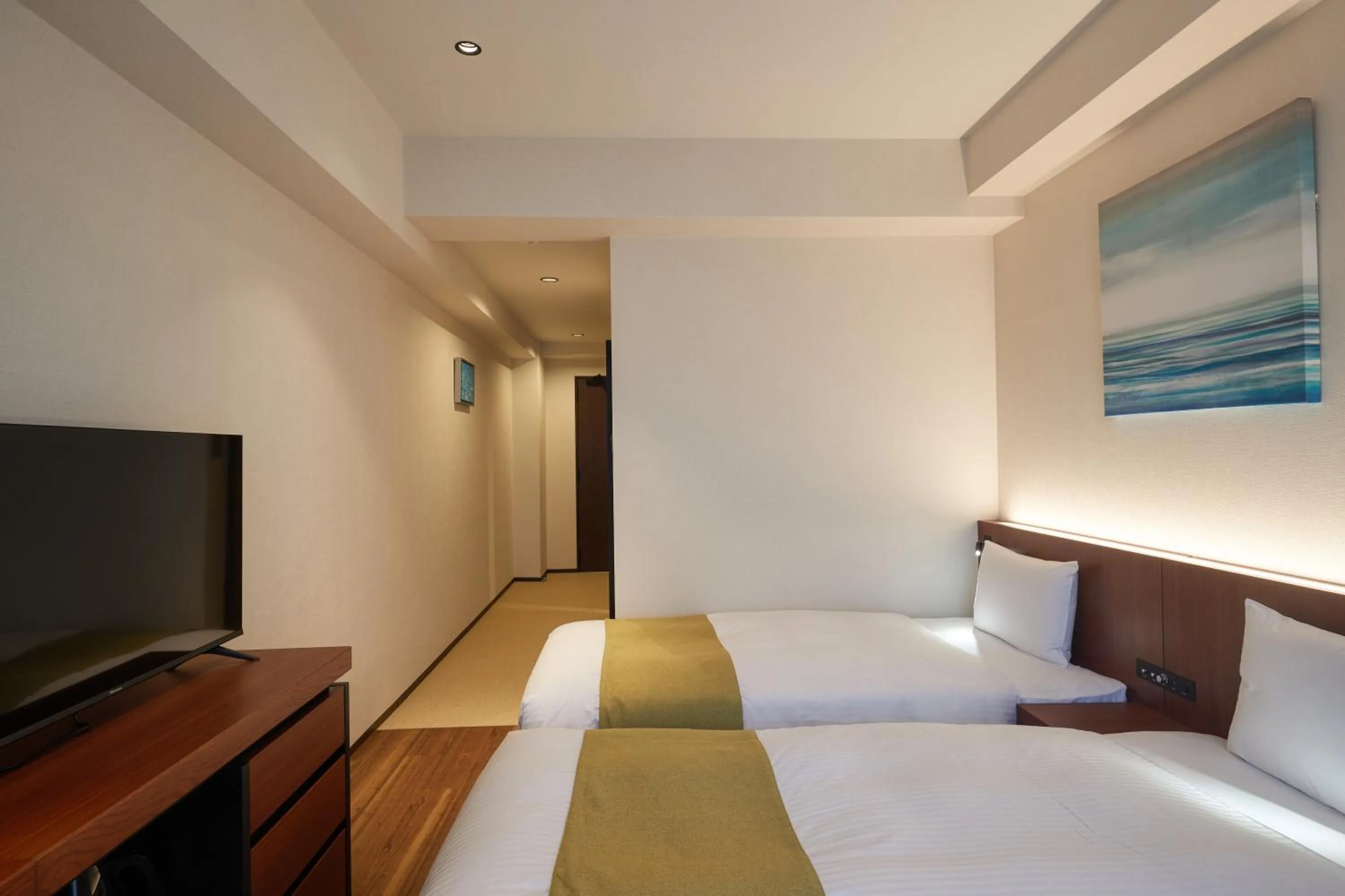 Photo of the whole room, Bed in THE GRAND HOTEL GINOWAN