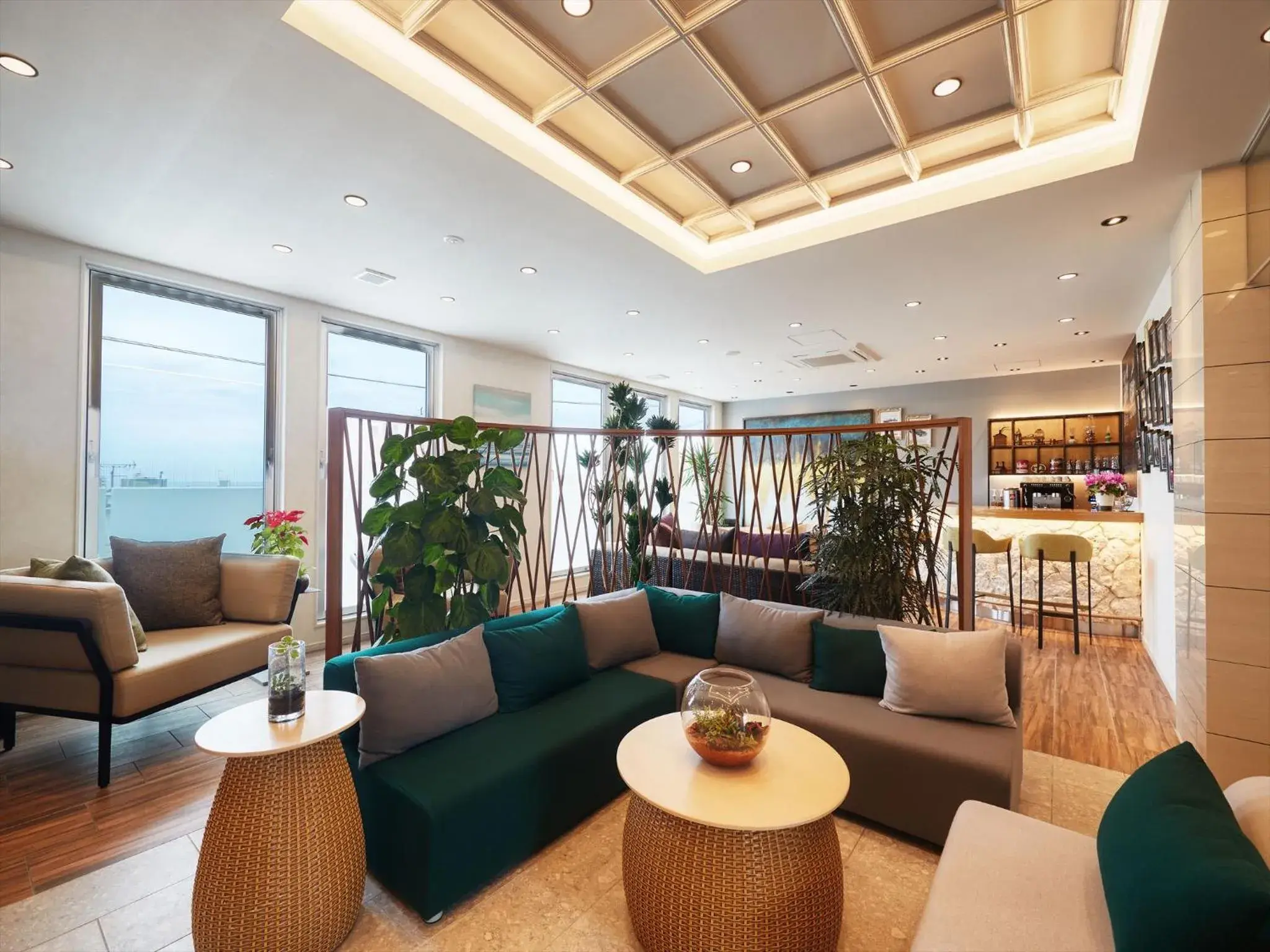 Lobby or reception in THE GRAND HOTEL GINOWAN Lobby or reception in THE GRAND HOTEL GINOWAN