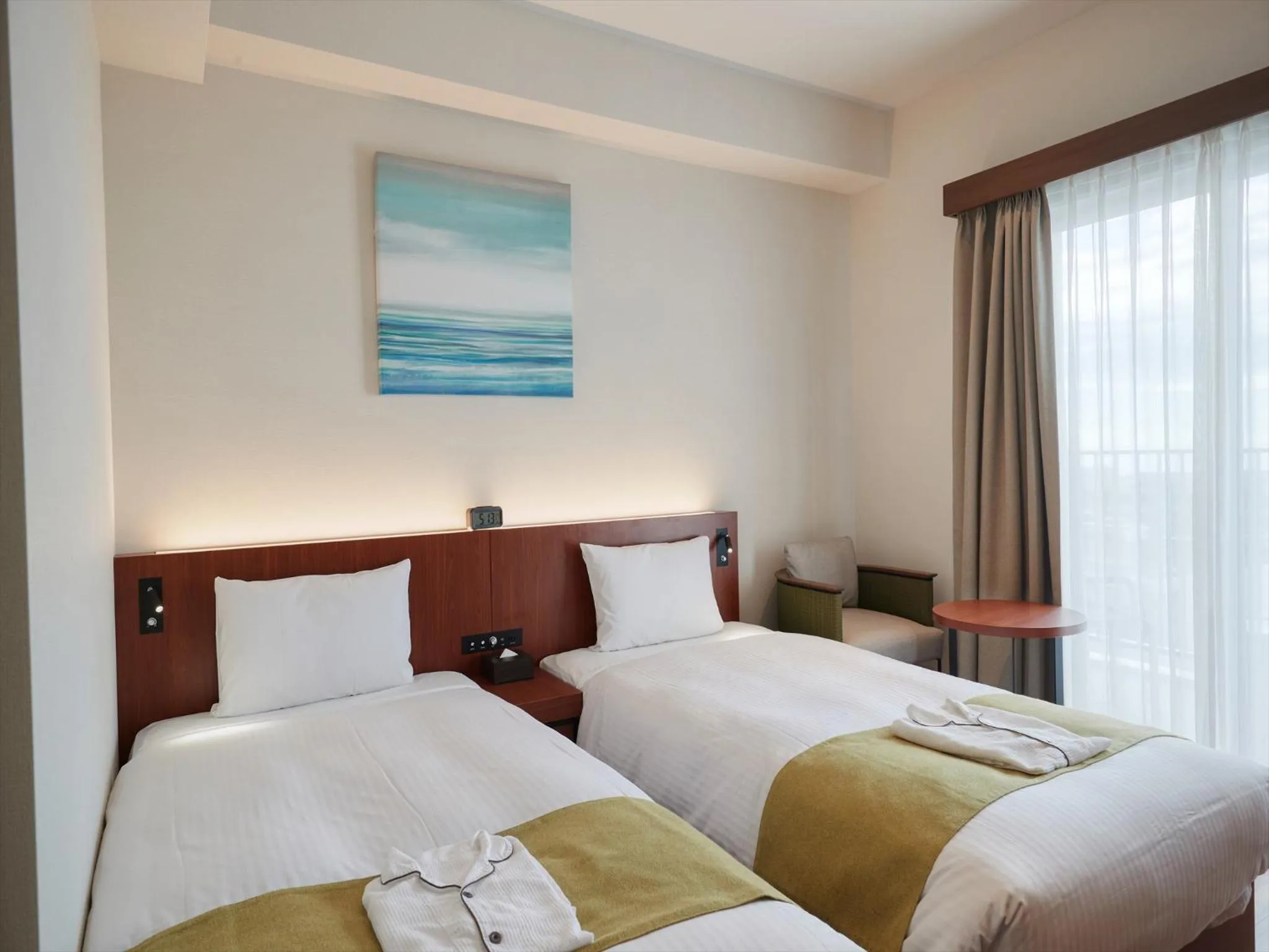 Photo of the whole room, Bed in THE GRAND HOTEL GINOWAN