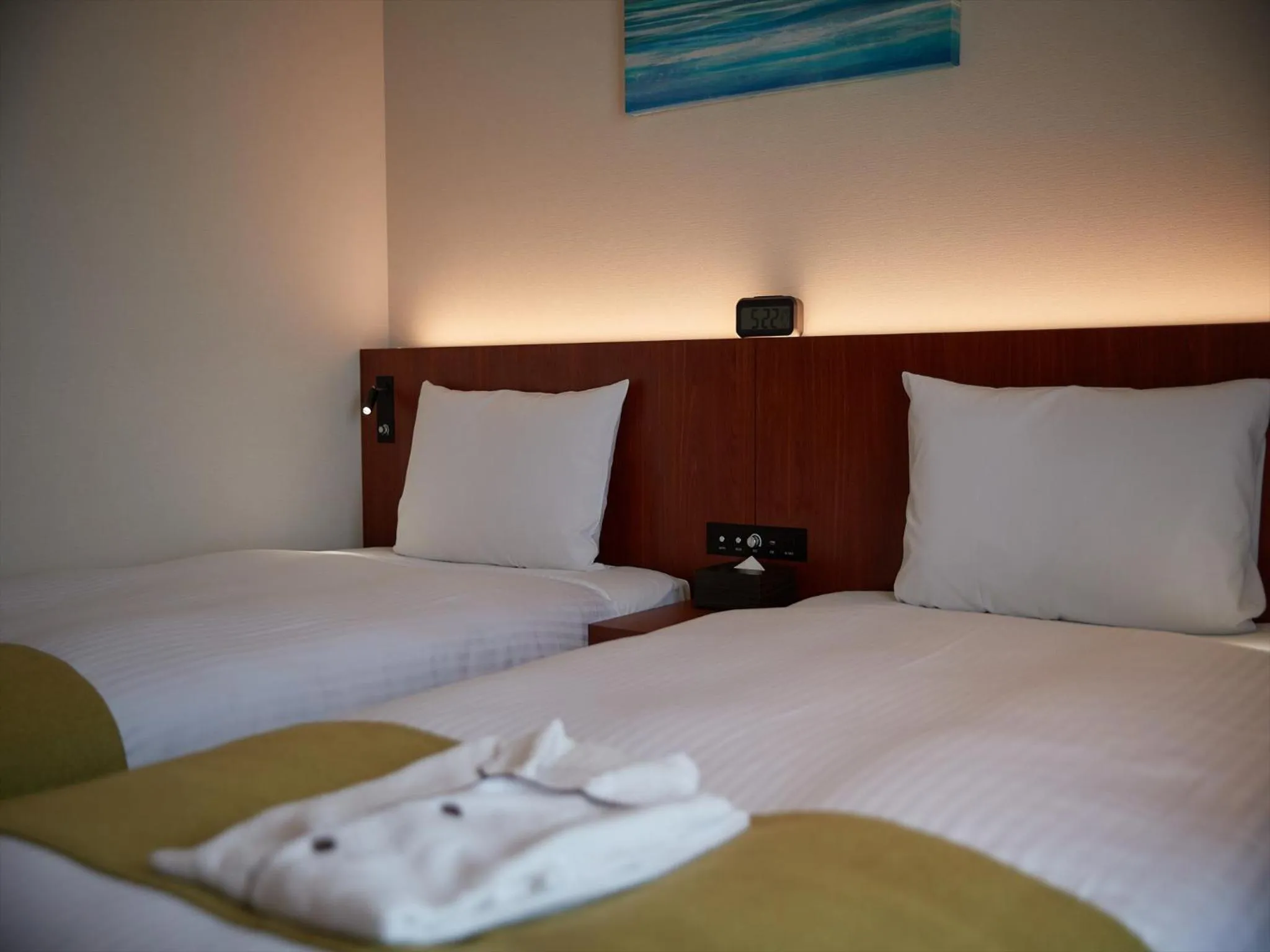 Photo of the whole room, Bed in THE GRAND HOTEL GINOWAN