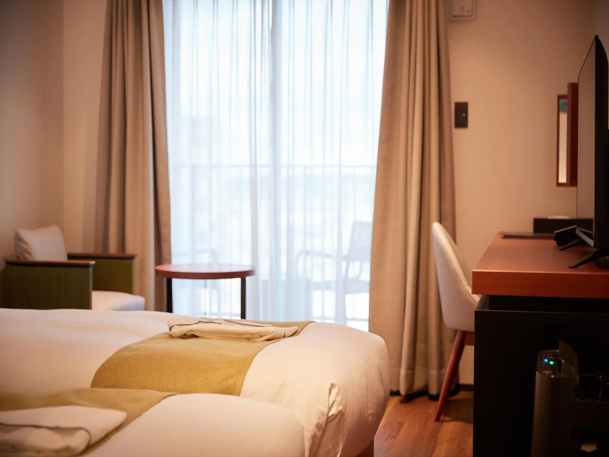 Photo of the whole room, Bed in THE GRAND HOTEL GINOWAN