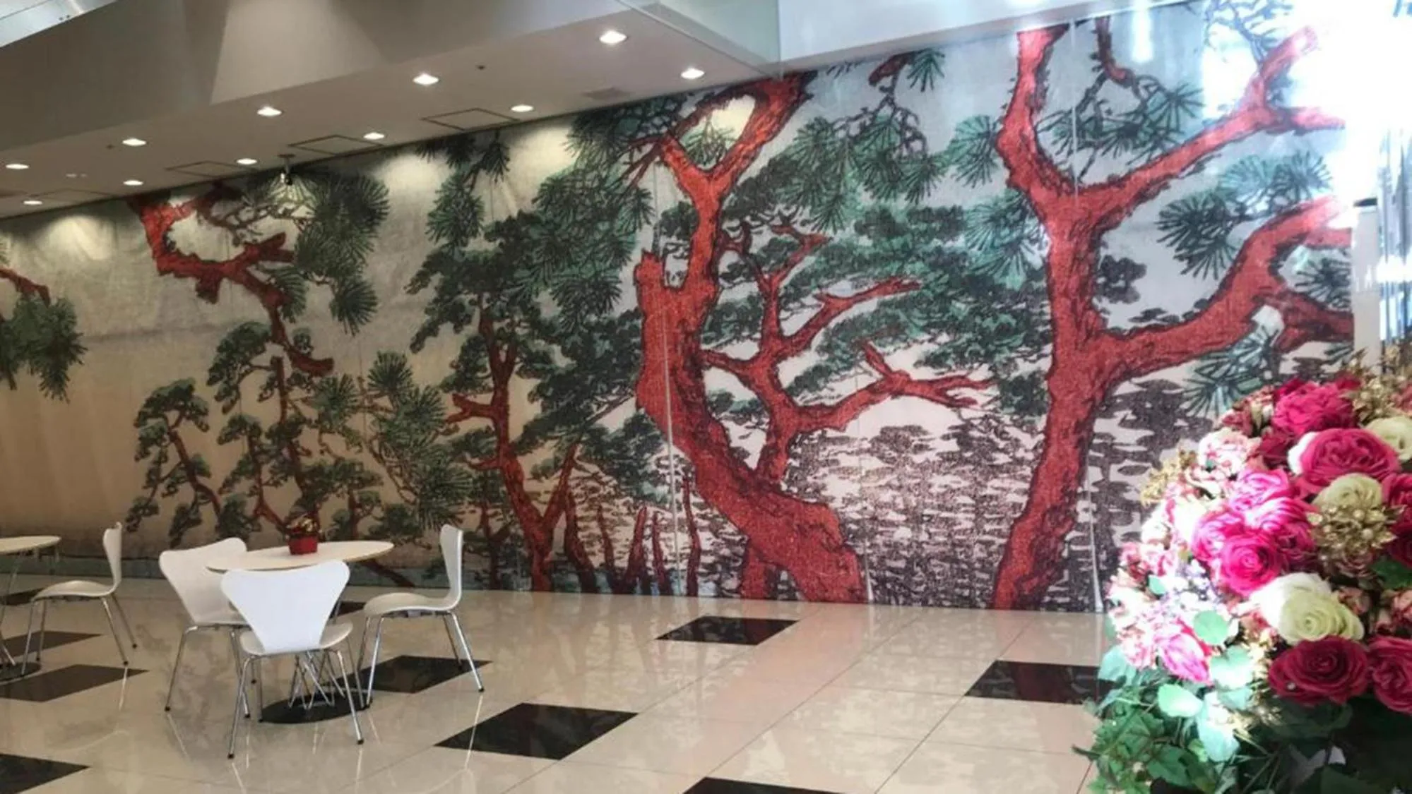 Communal lounge/ TV room in Toyoko Inn Chubu International Airport No 2