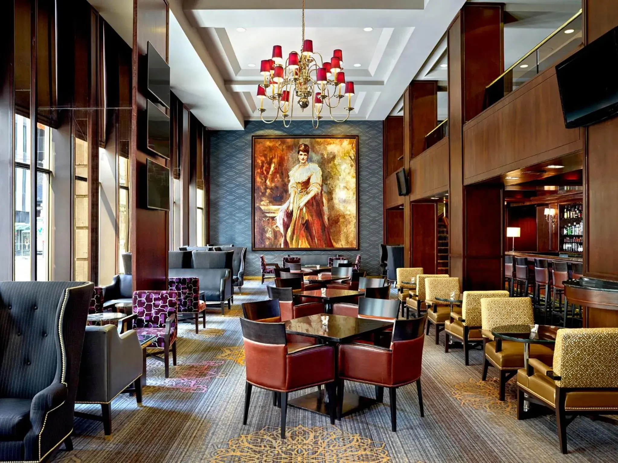Lounge or bar in The Omni King Edward Hotel Lounge or bar in The Omni King Edward Hotel