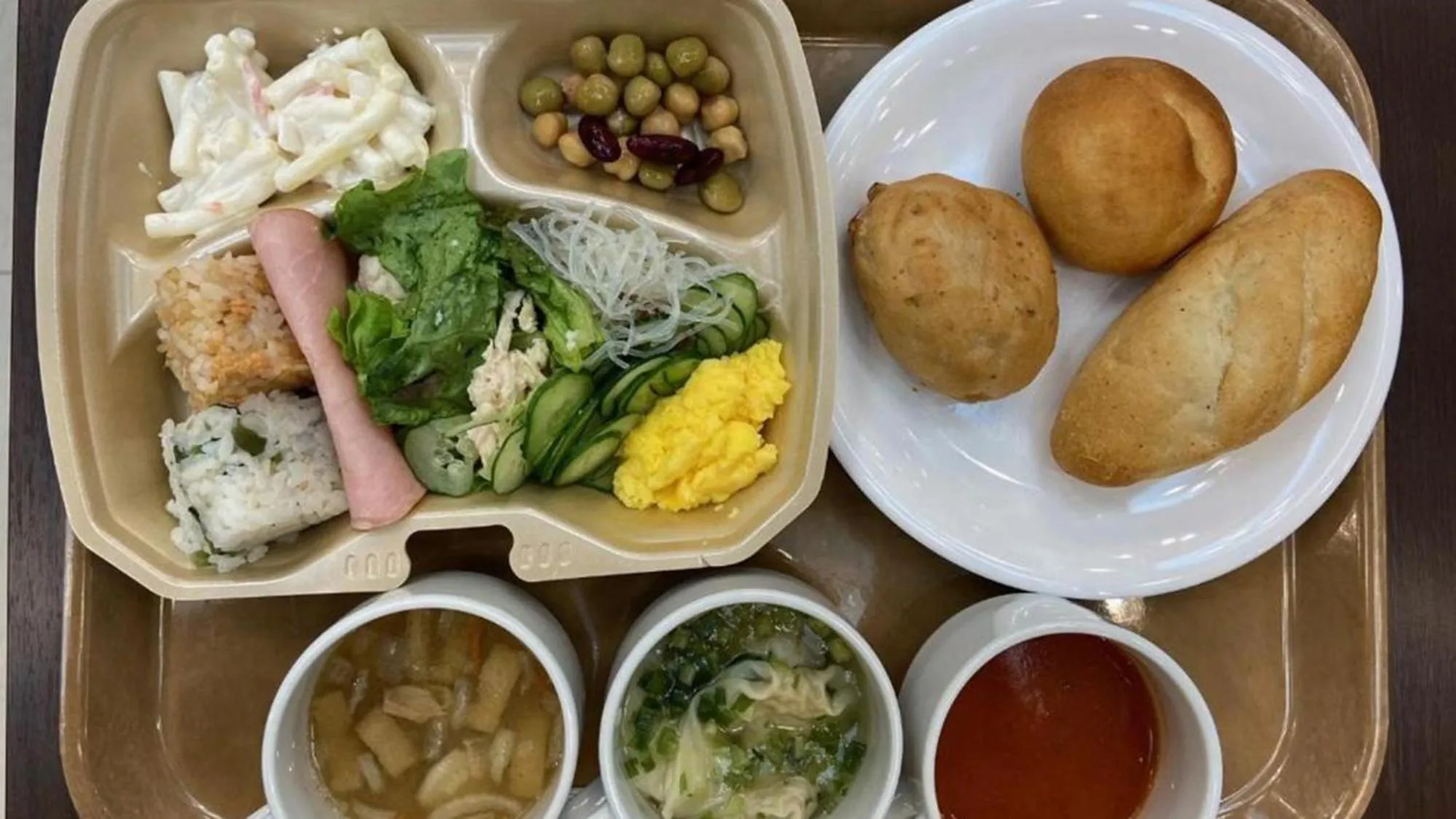 Breakfast in Toyoko Inn Tokyo Akishima-eki Minami-guchi