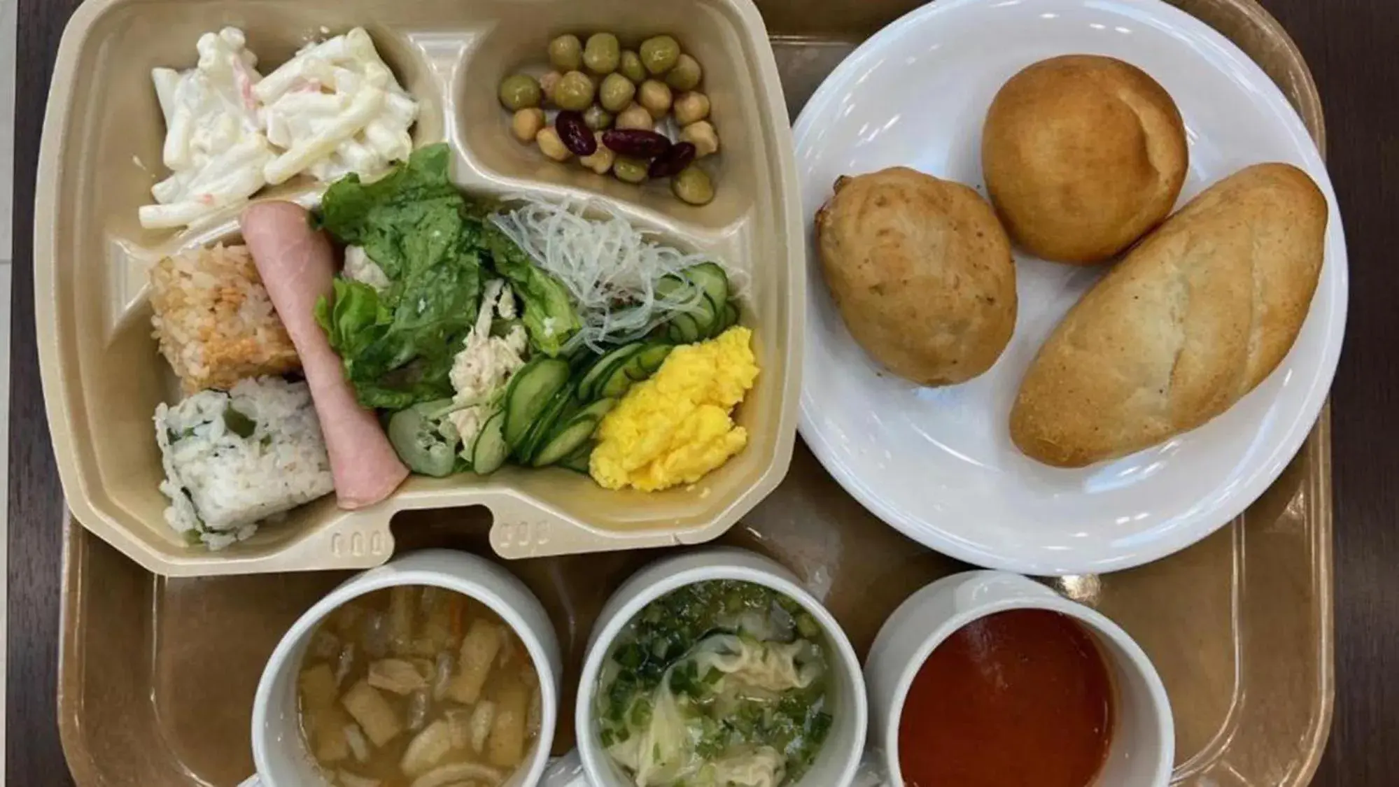 Breakfast in Toyoko Inn Tokyo Akishima-eki Minami-guchi Breakfast in Toyoko Inn Tokyo Akishima-eki Minami-guchi