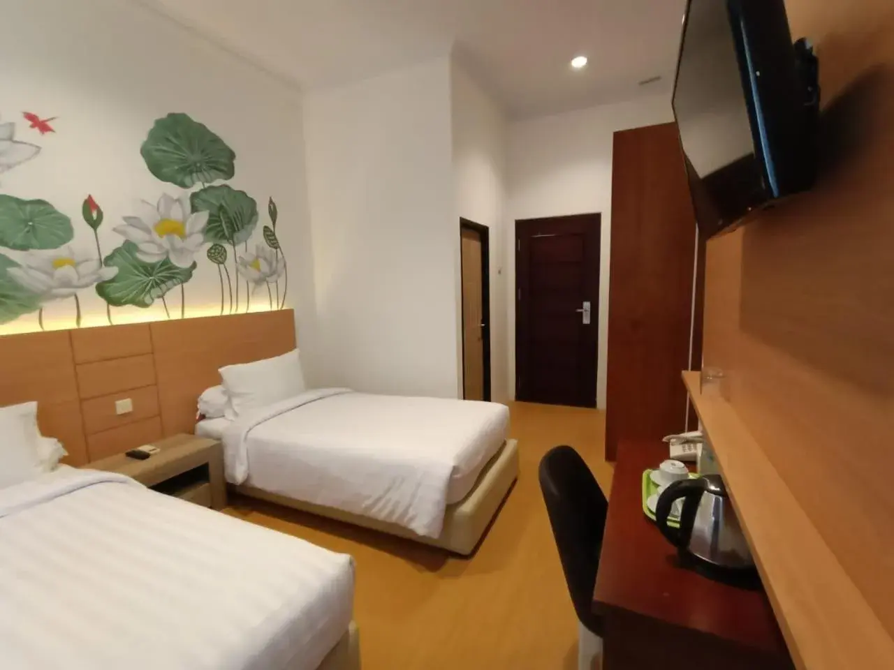 Bedroom, Bed in Front One Green Boutique Hotel Abepura Bedroom, Bed in Front One Green Boutique Hotel Abepura