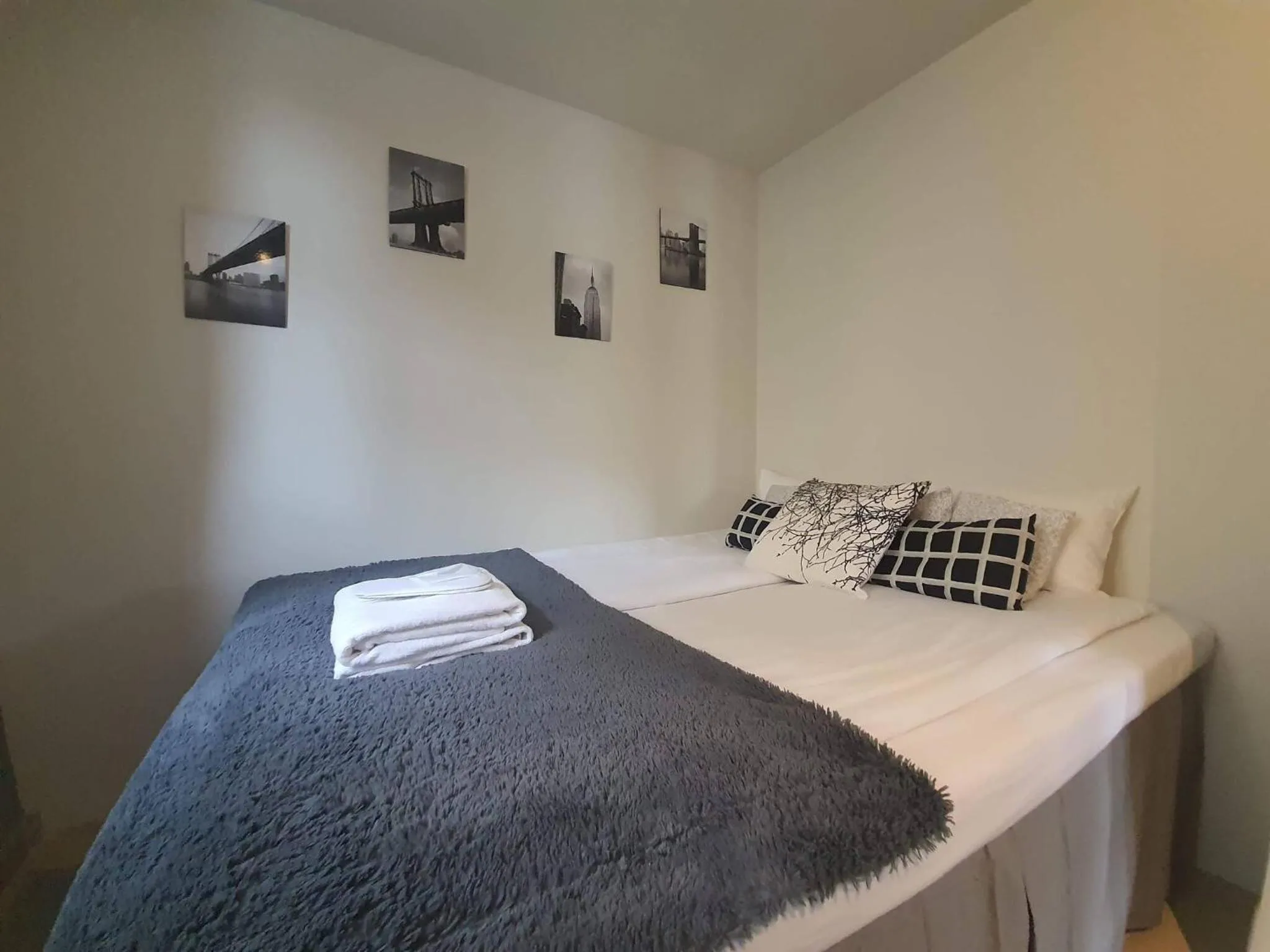 Bed in Bnb Downtown Stavanger berti ap 3 - 2 Rooms
