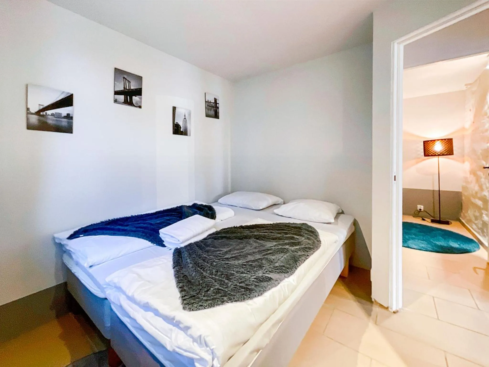Bed in Bnb Downtown Stavanger berti ap 3 - 2 Rooms