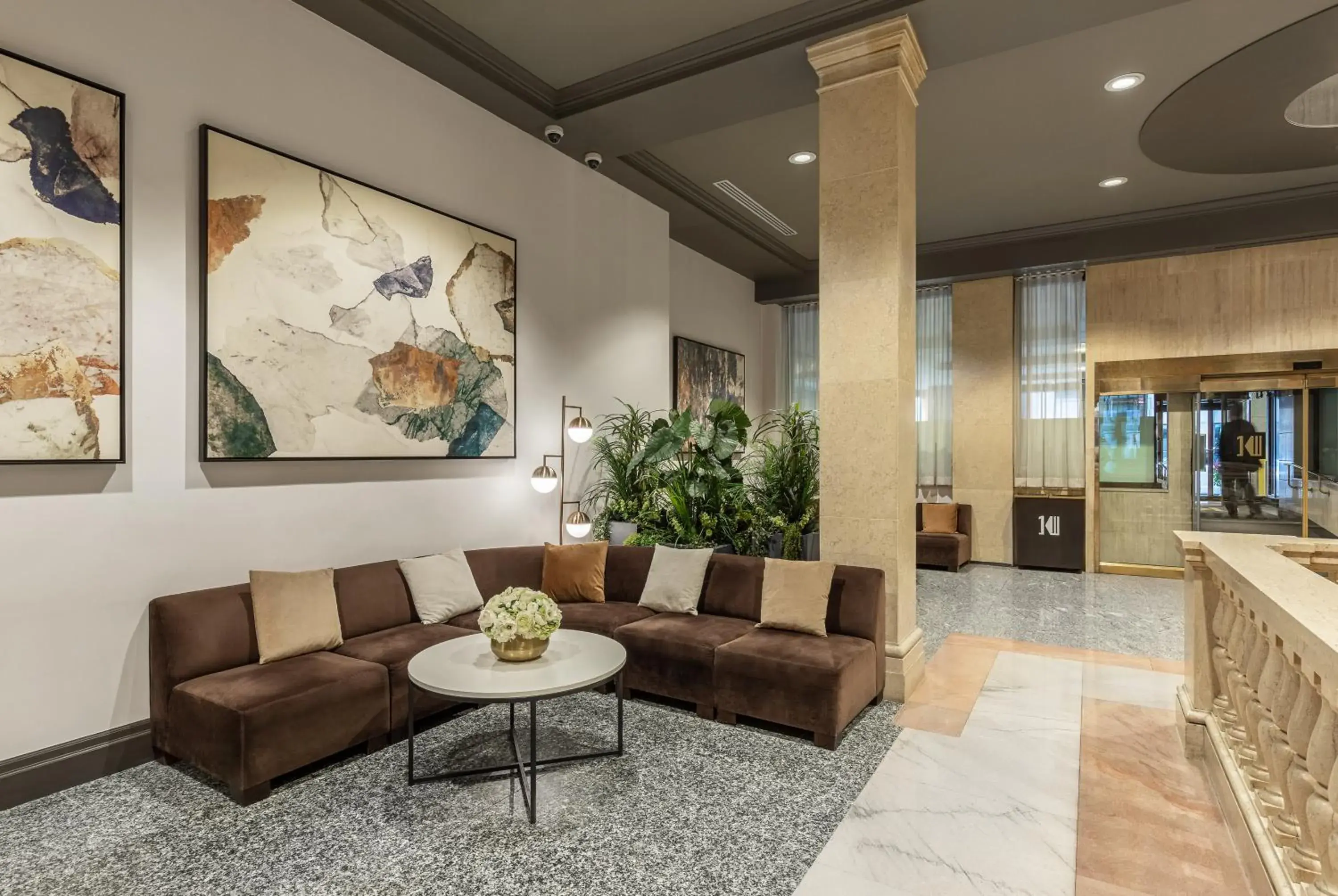 Lobby or reception in One King West Hotel and Residence Lobby or reception in One King West Hotel and Residence