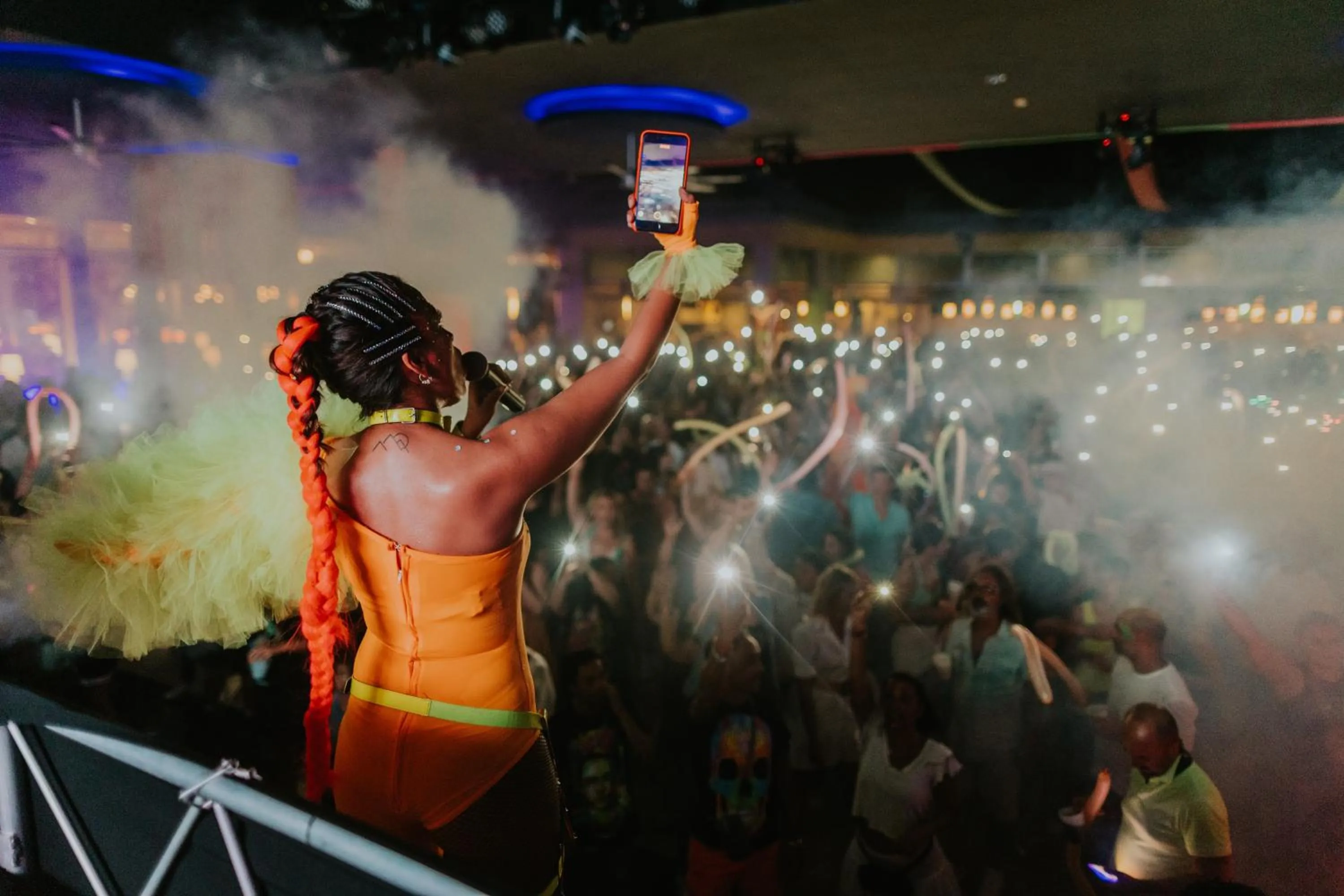 Evening entertainment in Riu Tequila - All Inclusive