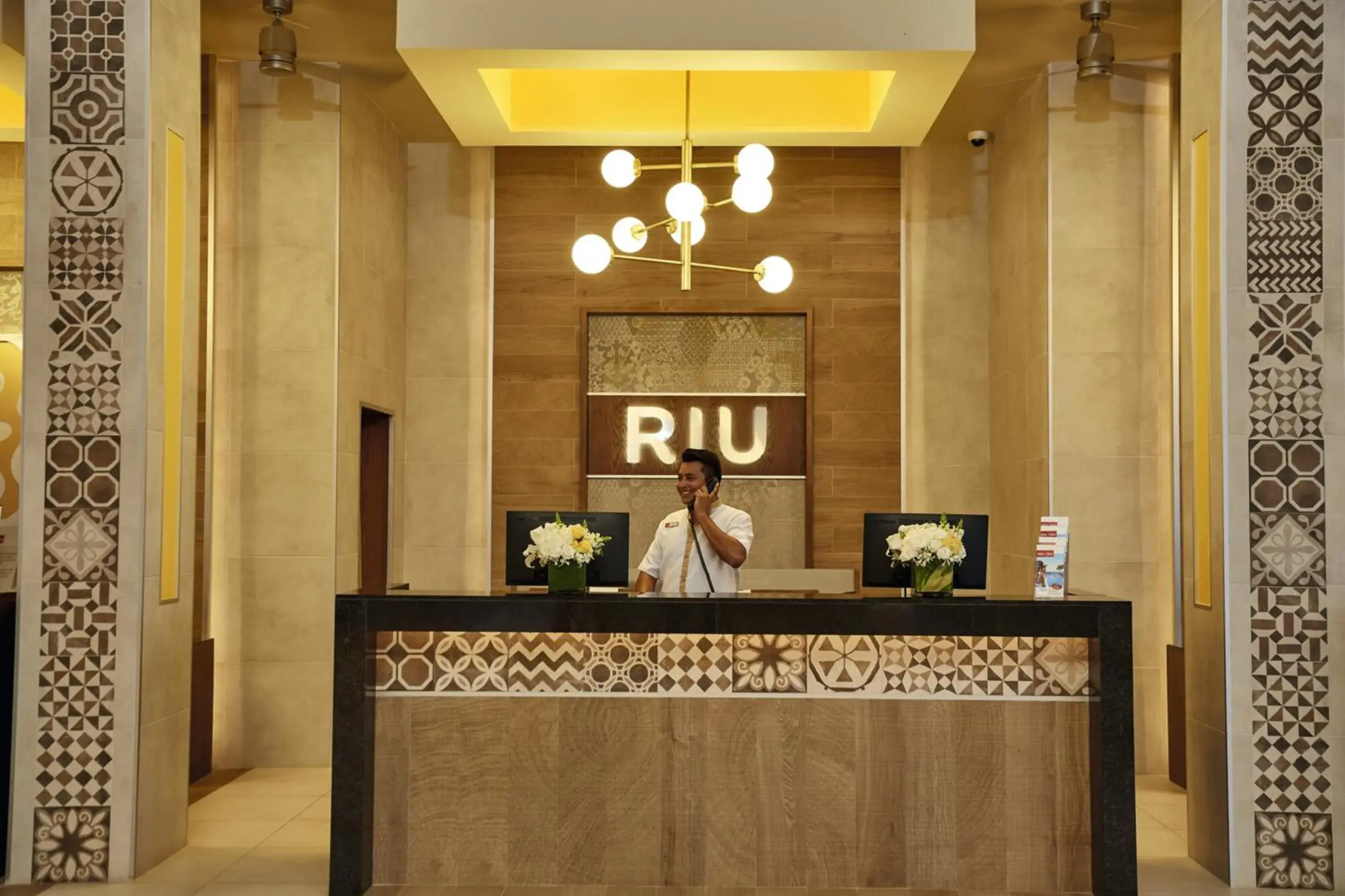 Lobby or reception in Riu Tequila - All Inclusive Lobby or reception in Riu Tequila - All Inclusive