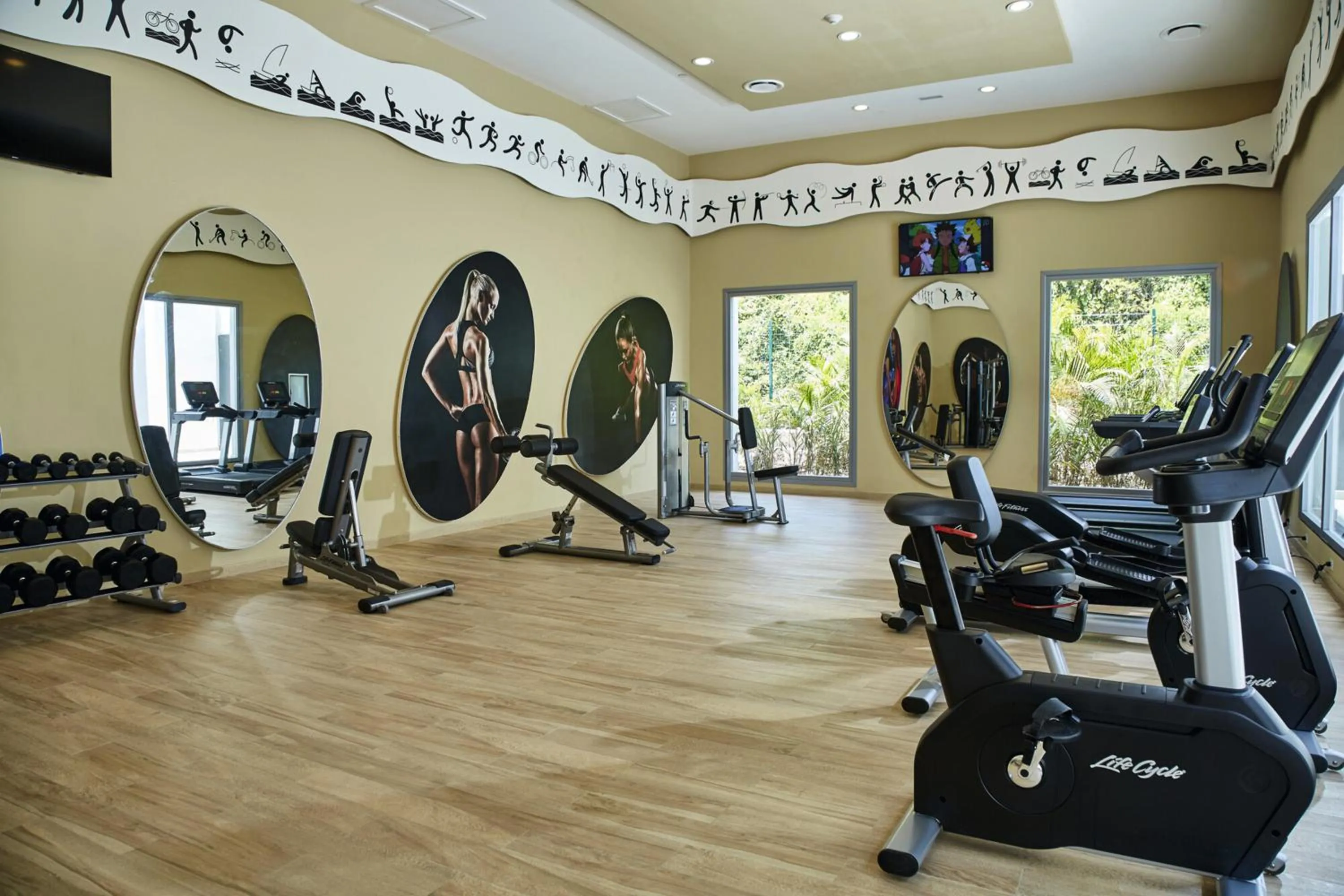 Fitness centre/facilities in Riu Tequila - All Inclusive