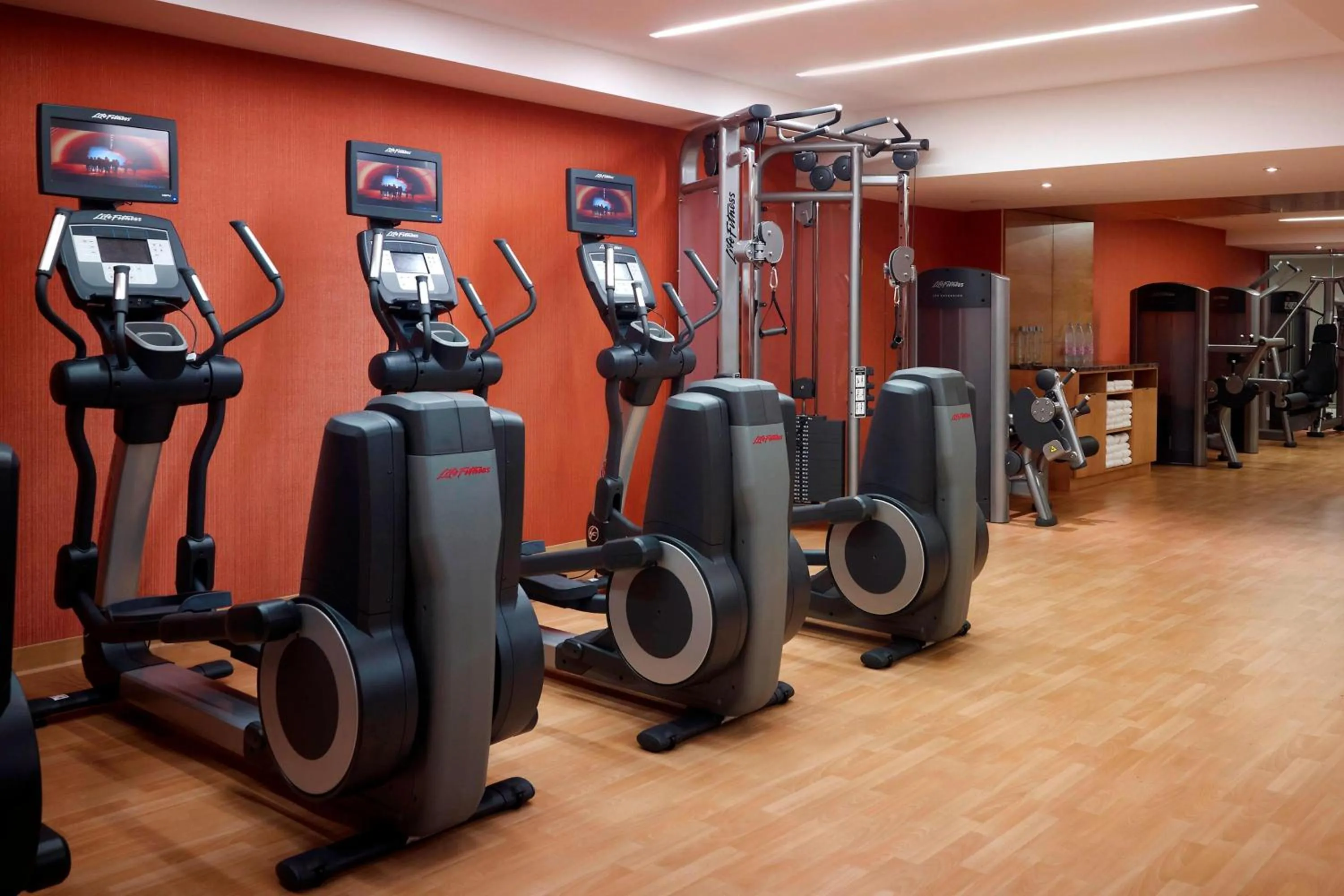 Fitness centre/facilities in Niagara Falls Marriott on the Falls