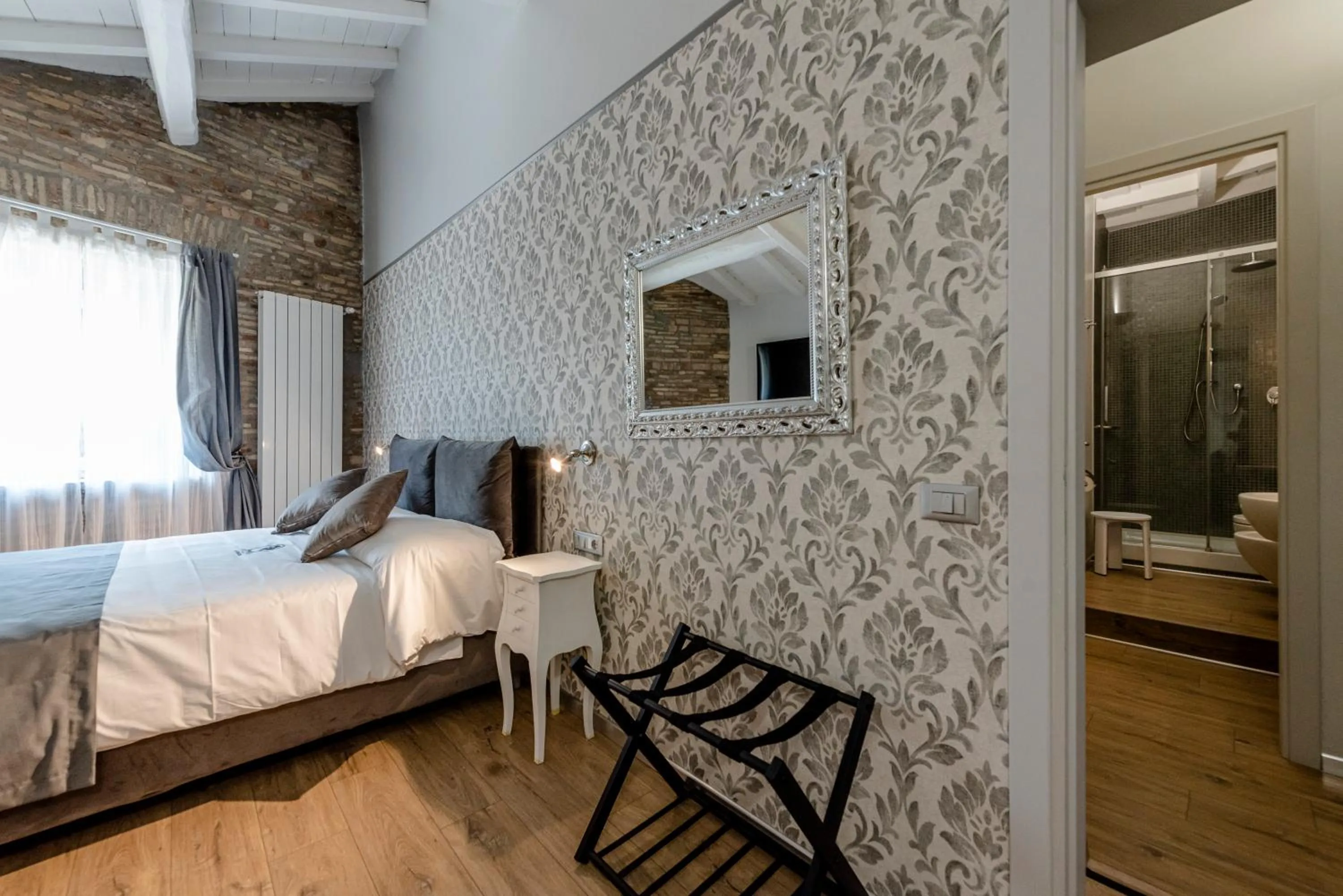 Bedroom, Bed in Relais la Fornarina