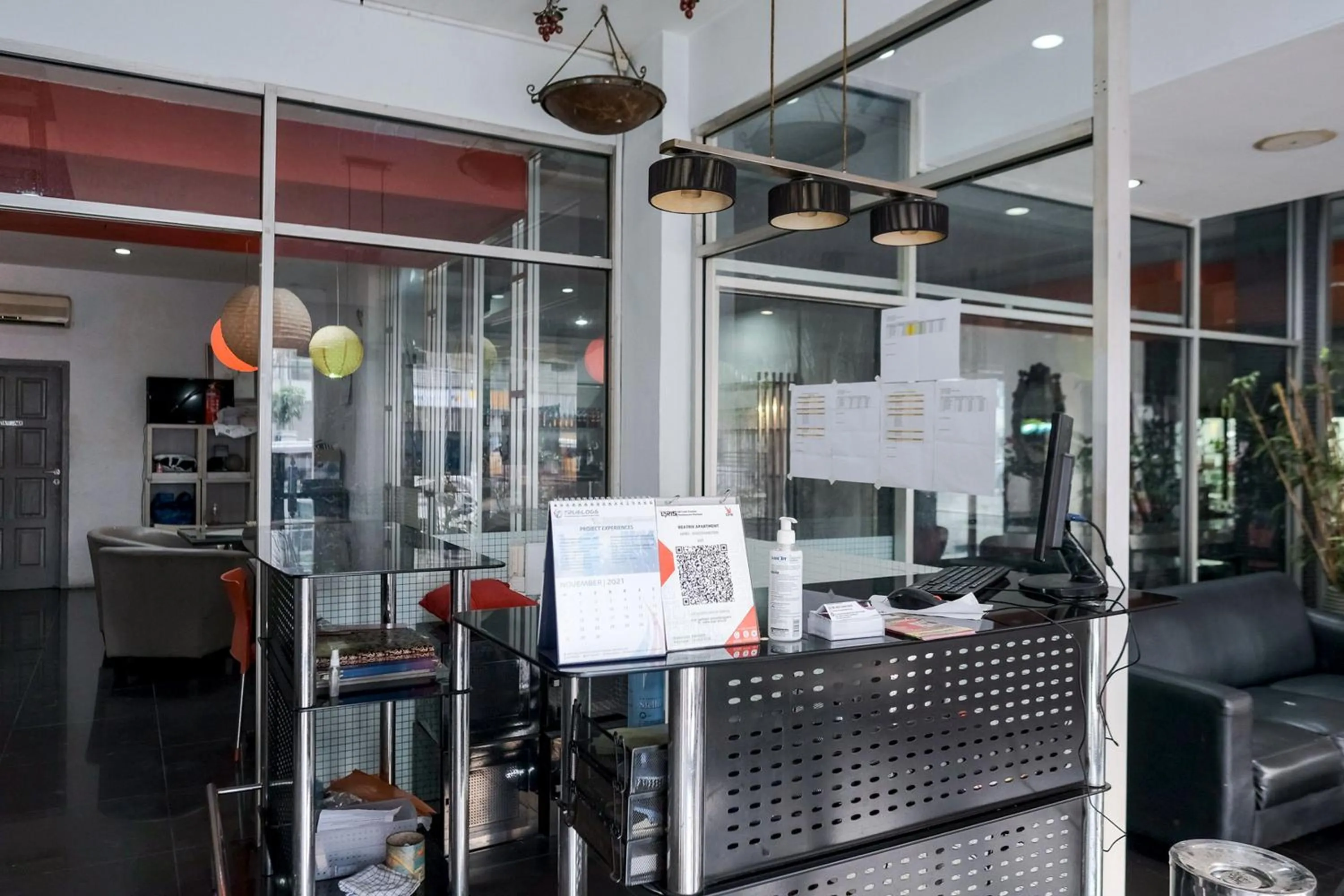 Lobby or reception in RedDoorz Plus @ Jalan Iskandar Muda Medan