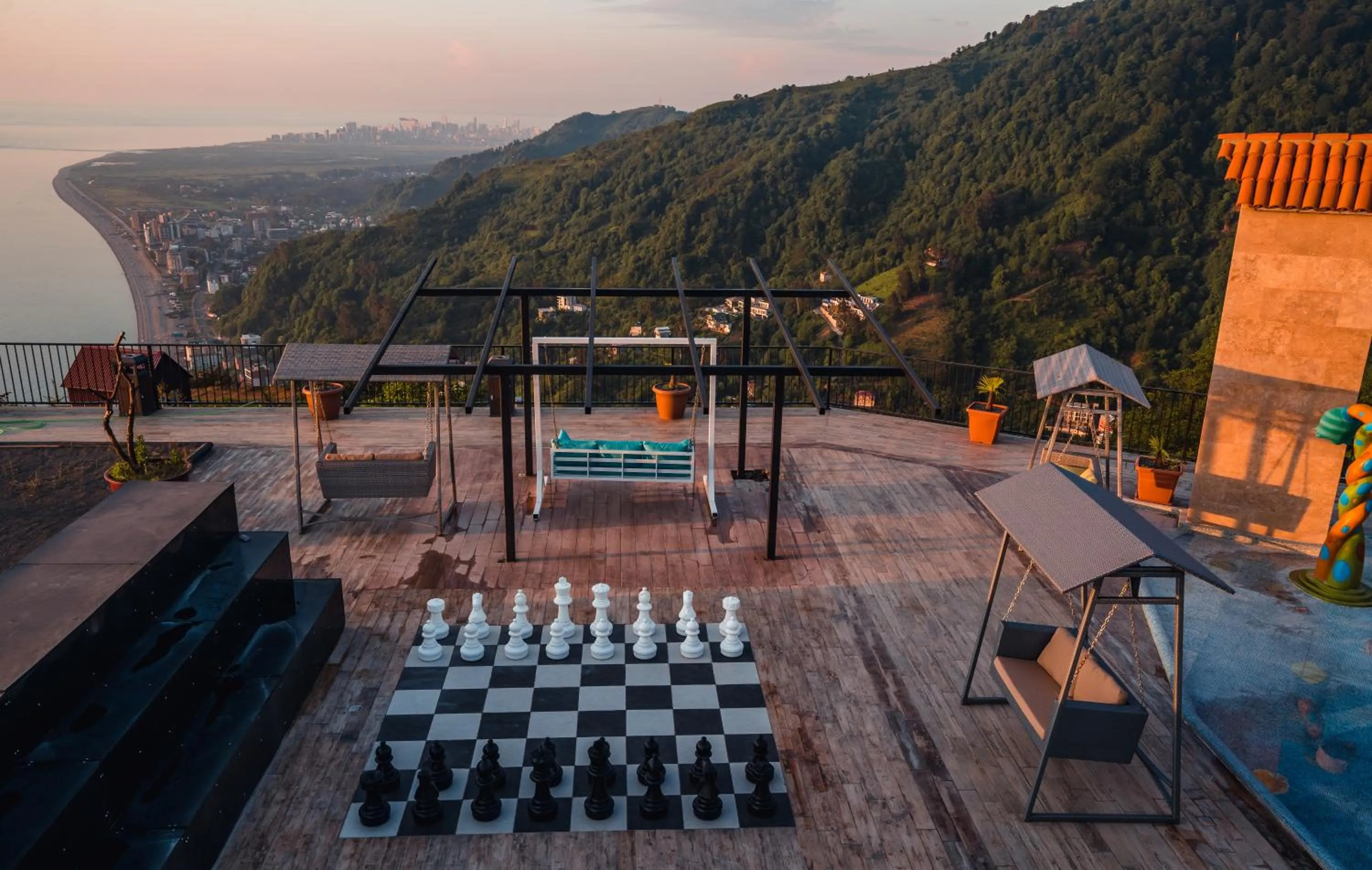 Balcony/Terrace in Litz Resort