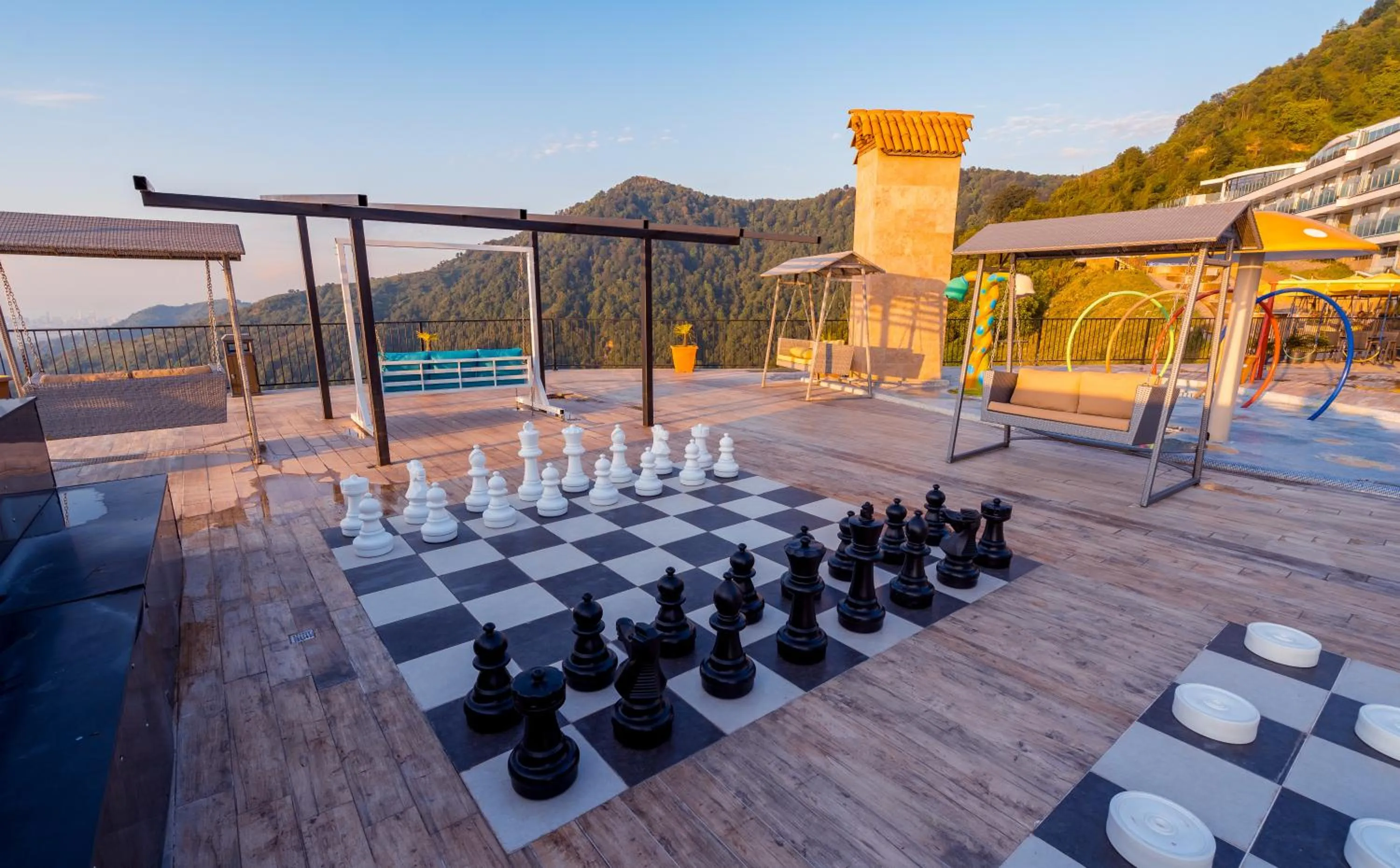 Children play ground in Litz Resort