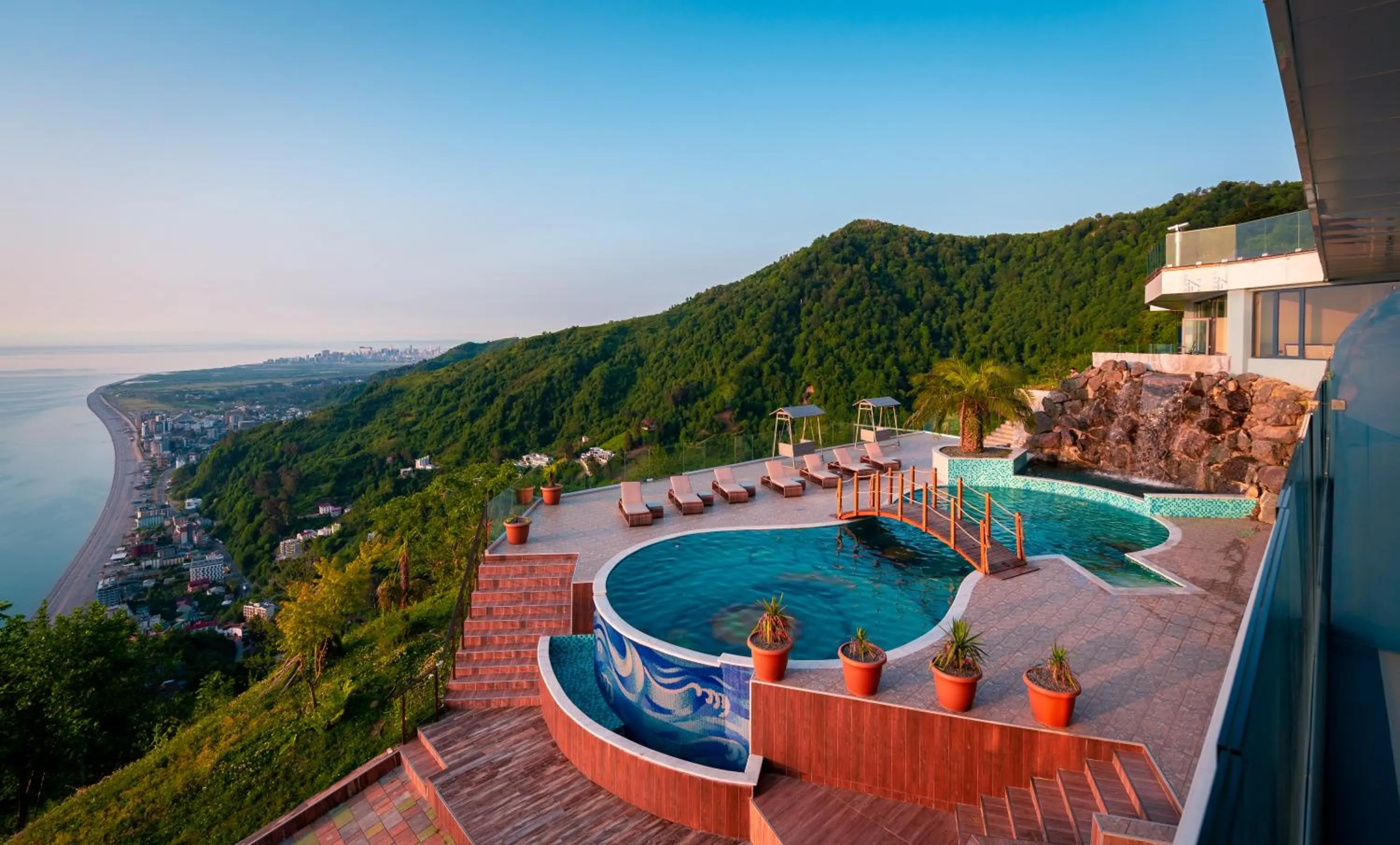 Swimming pool in Litz Resort