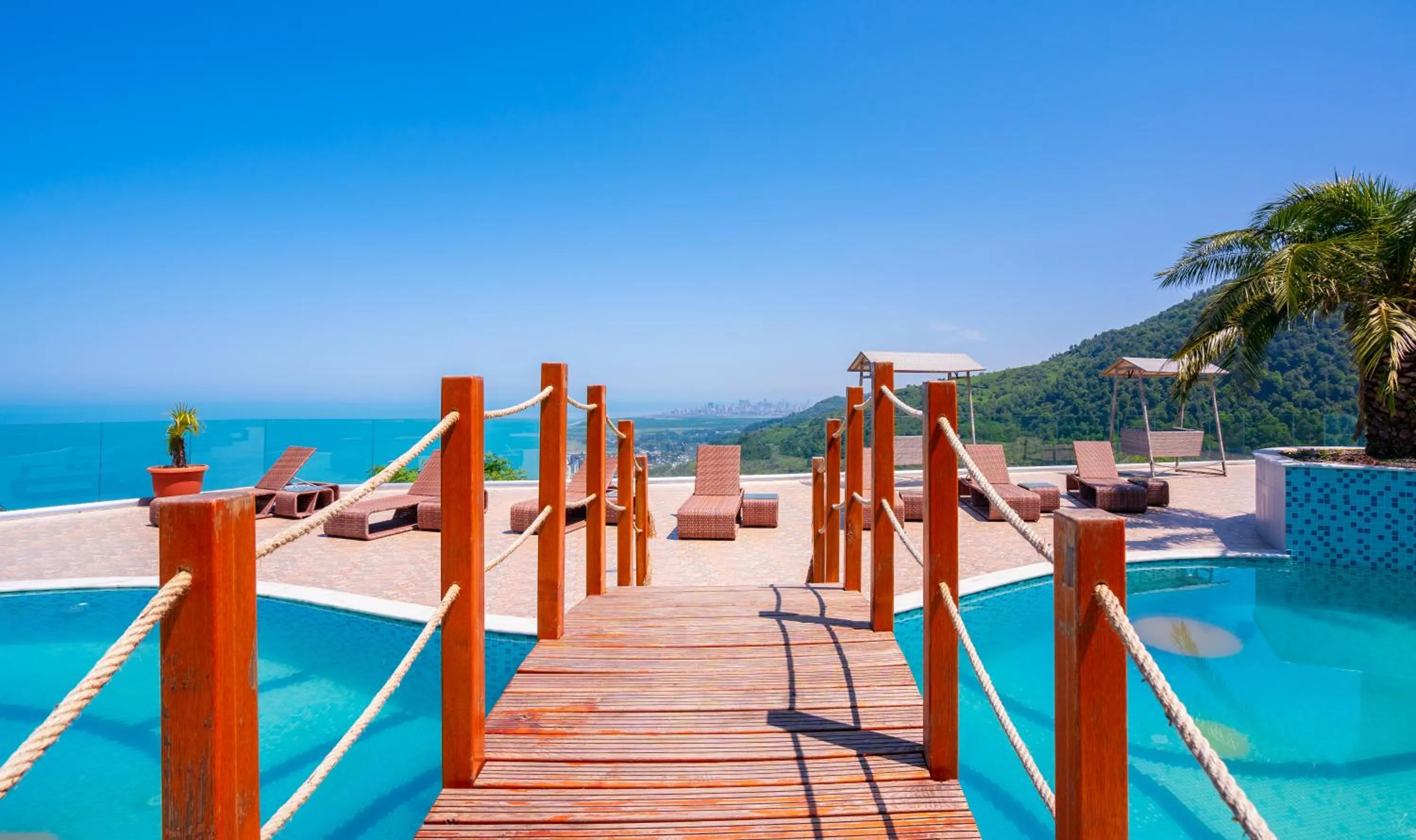 Swimming pool in Litz Resort