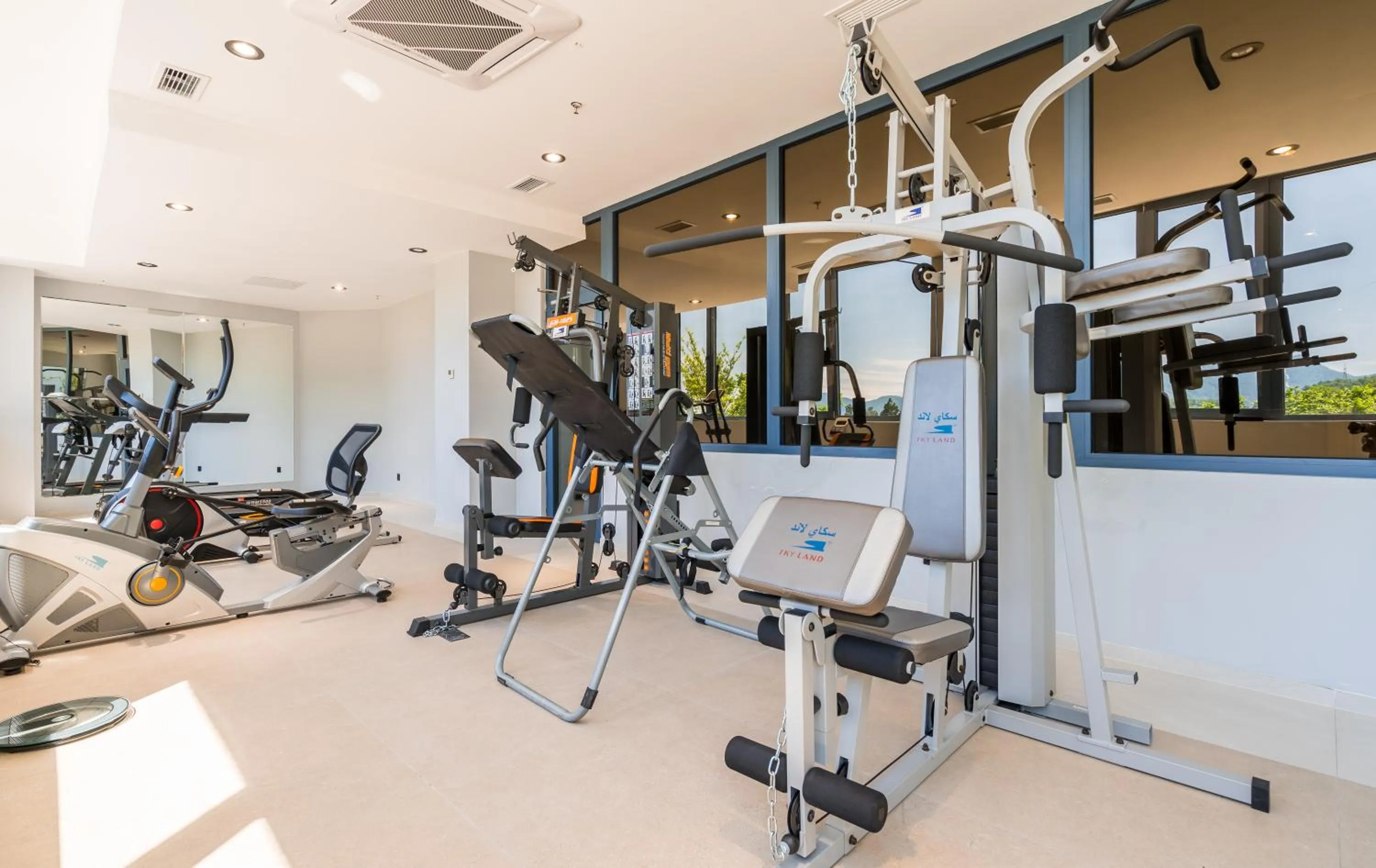 Fitness centre/facilities in Litz Resort