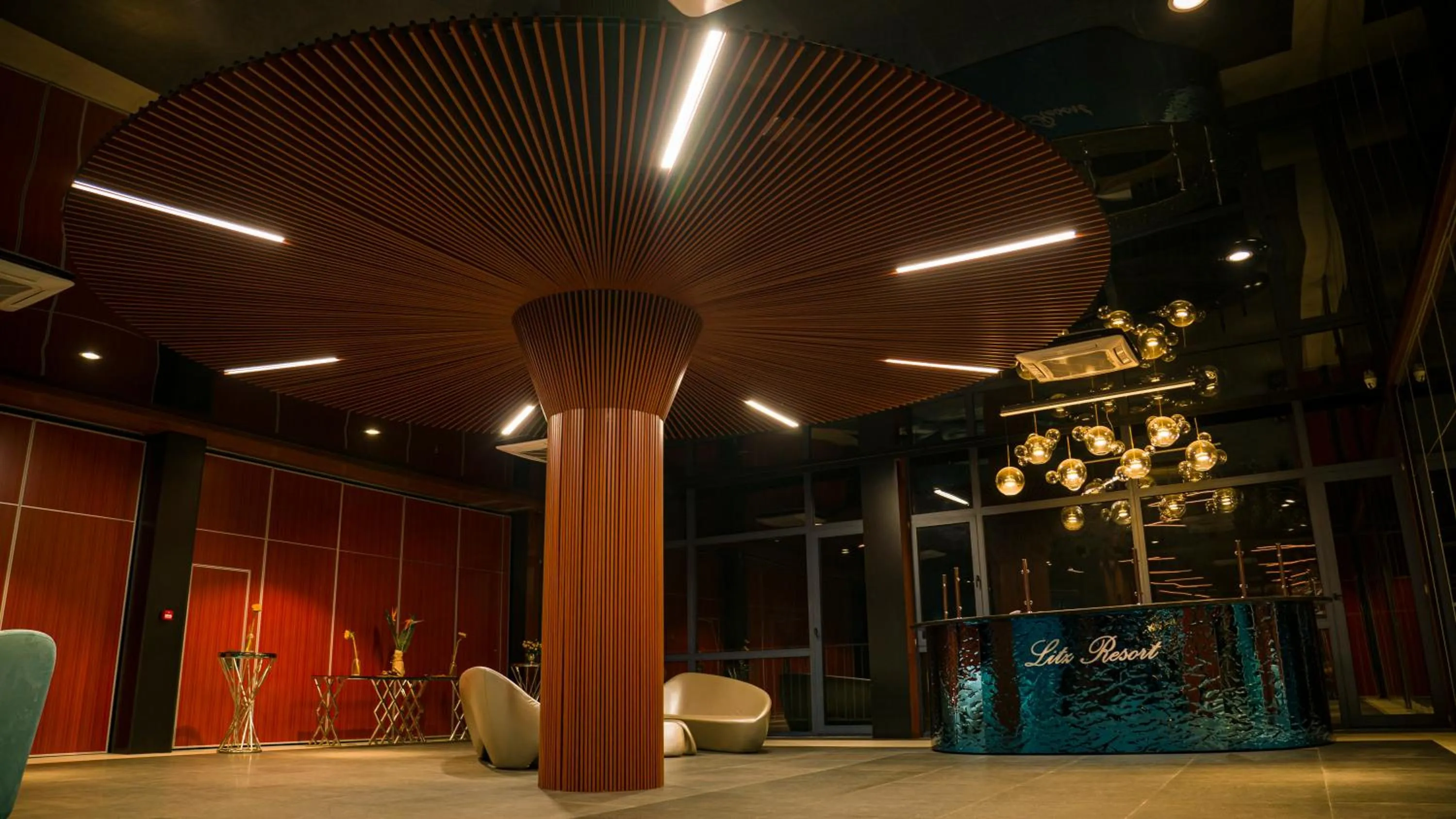 Lobby or reception in Litz Resort