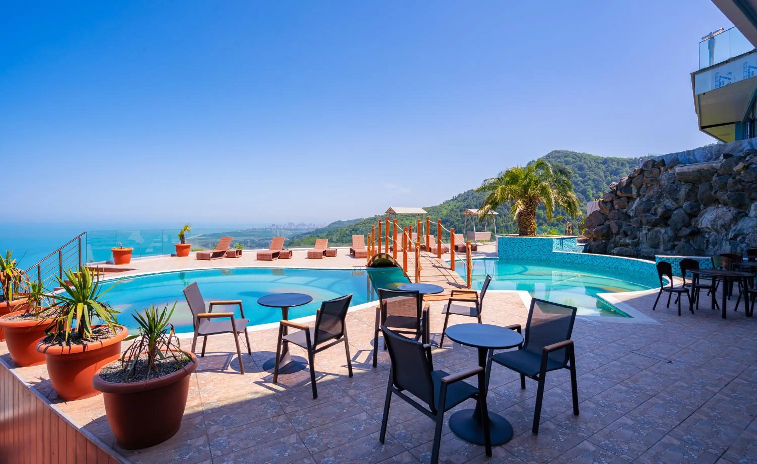 Patio in Litz Resort