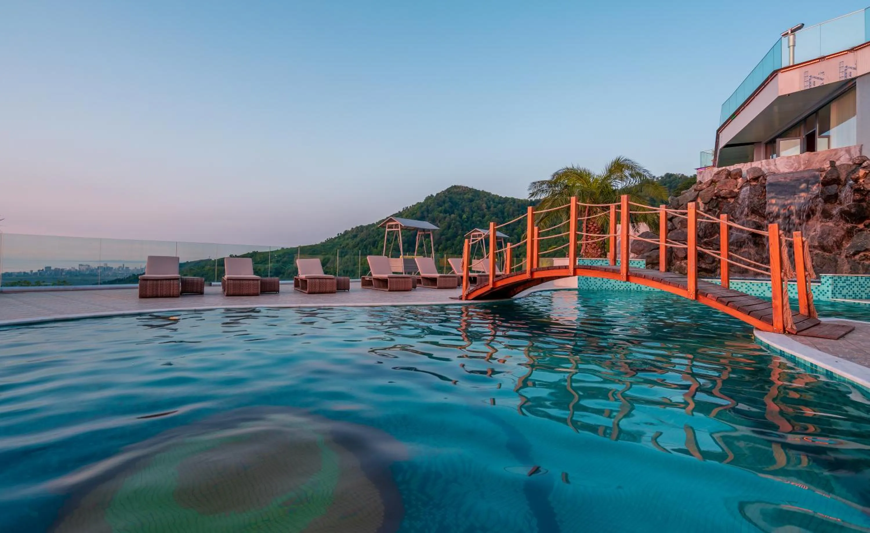 Swimming pool in Litz Resort