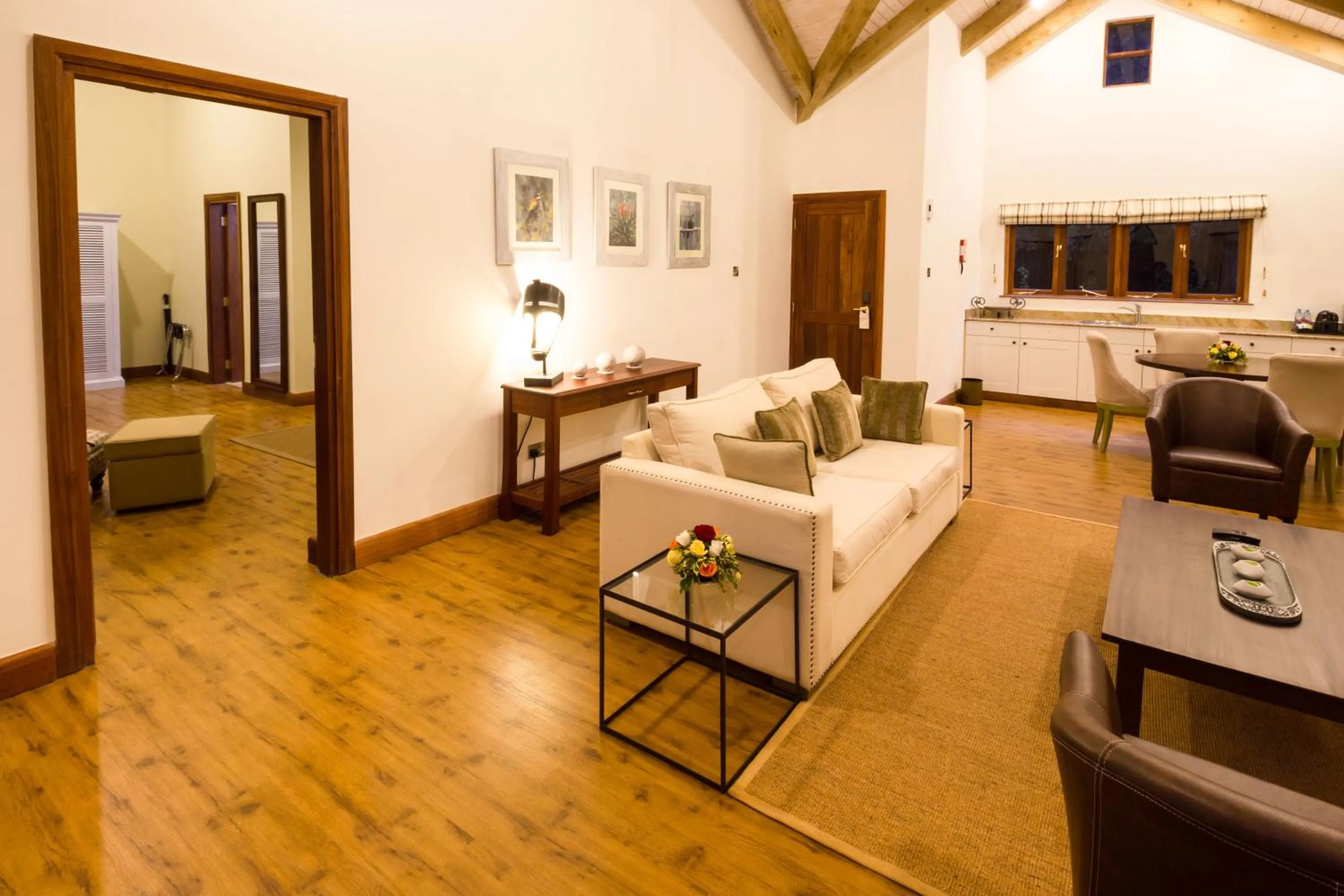 Living room in The Residences at Karen