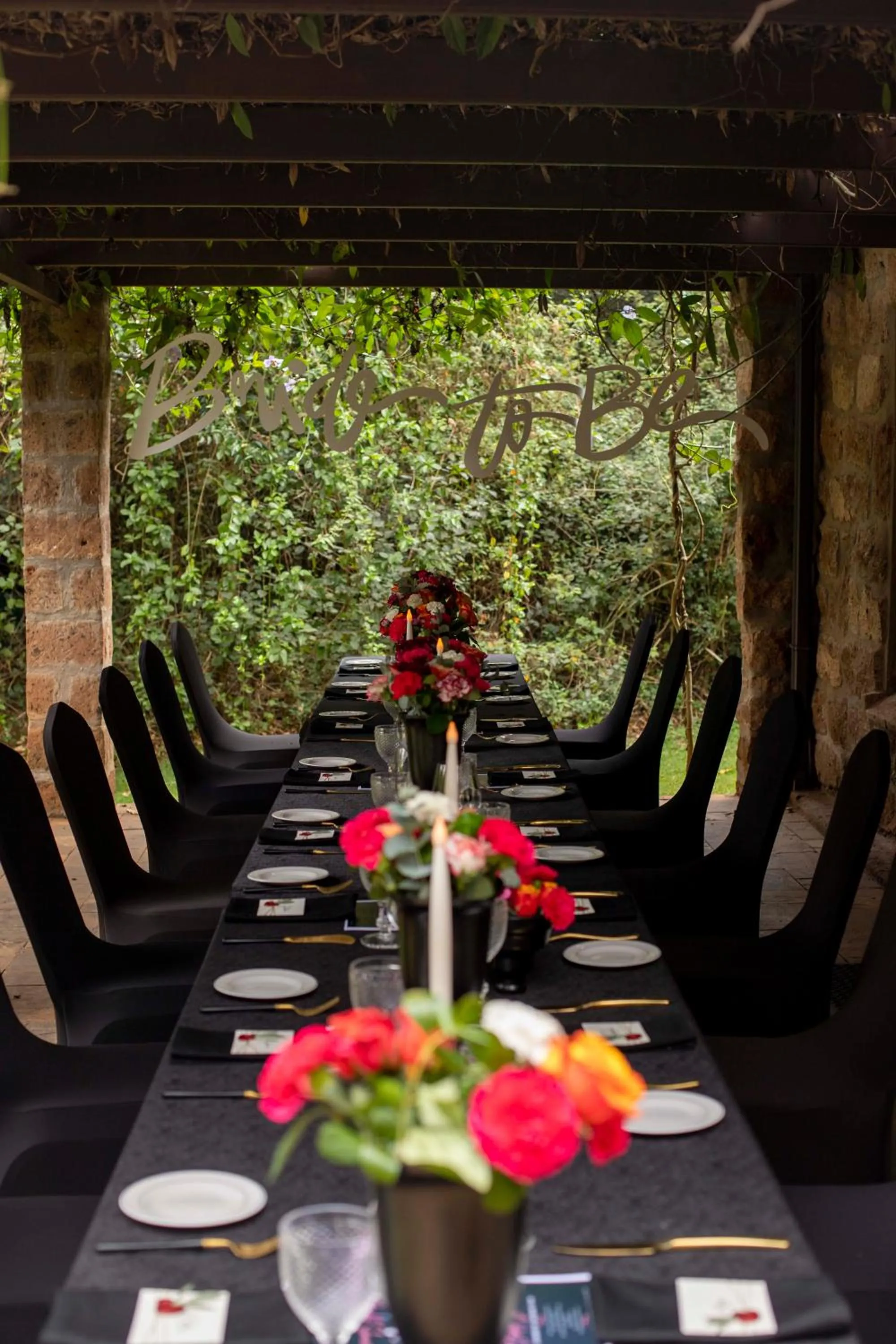 Dining area in The Residences at Karen