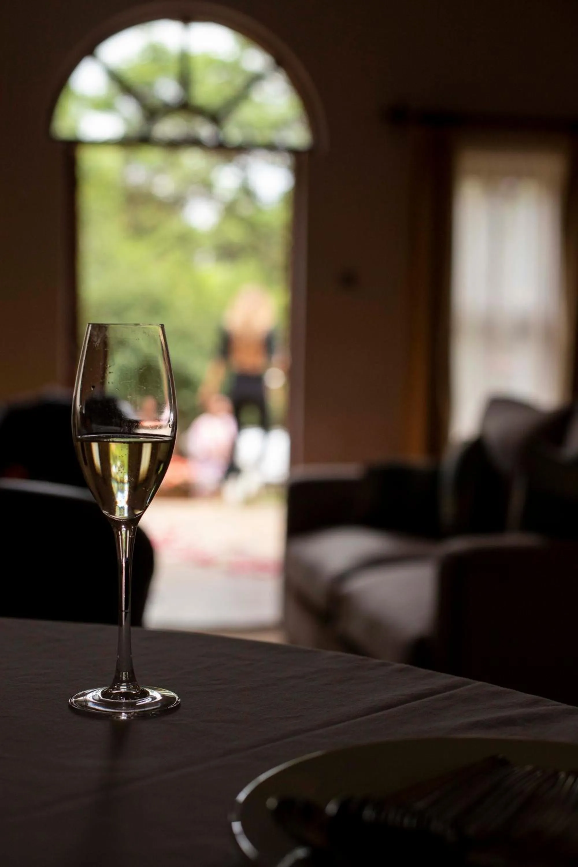 Seating area in The Residences at Karen