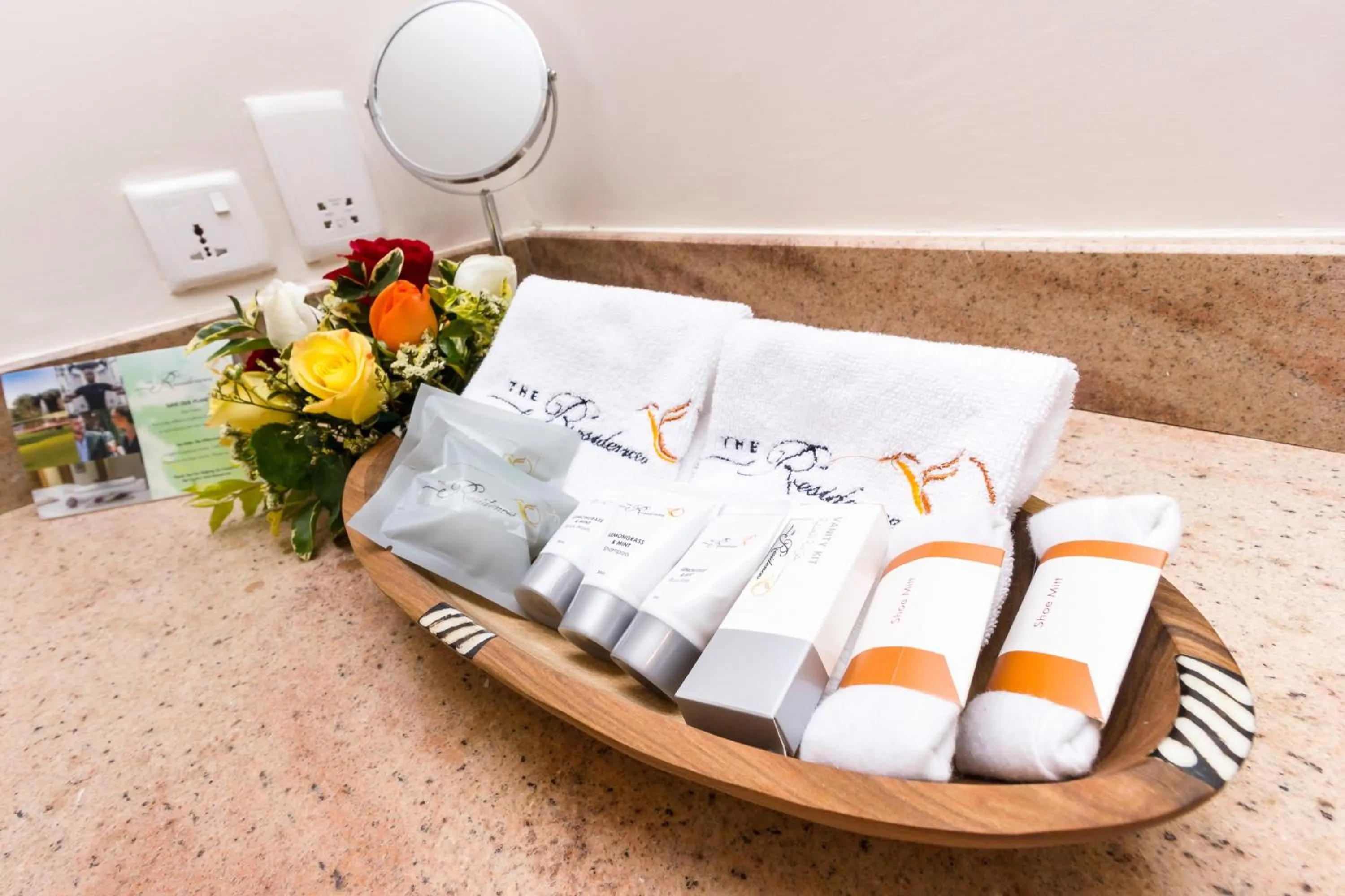 towels in The Residences at Karen