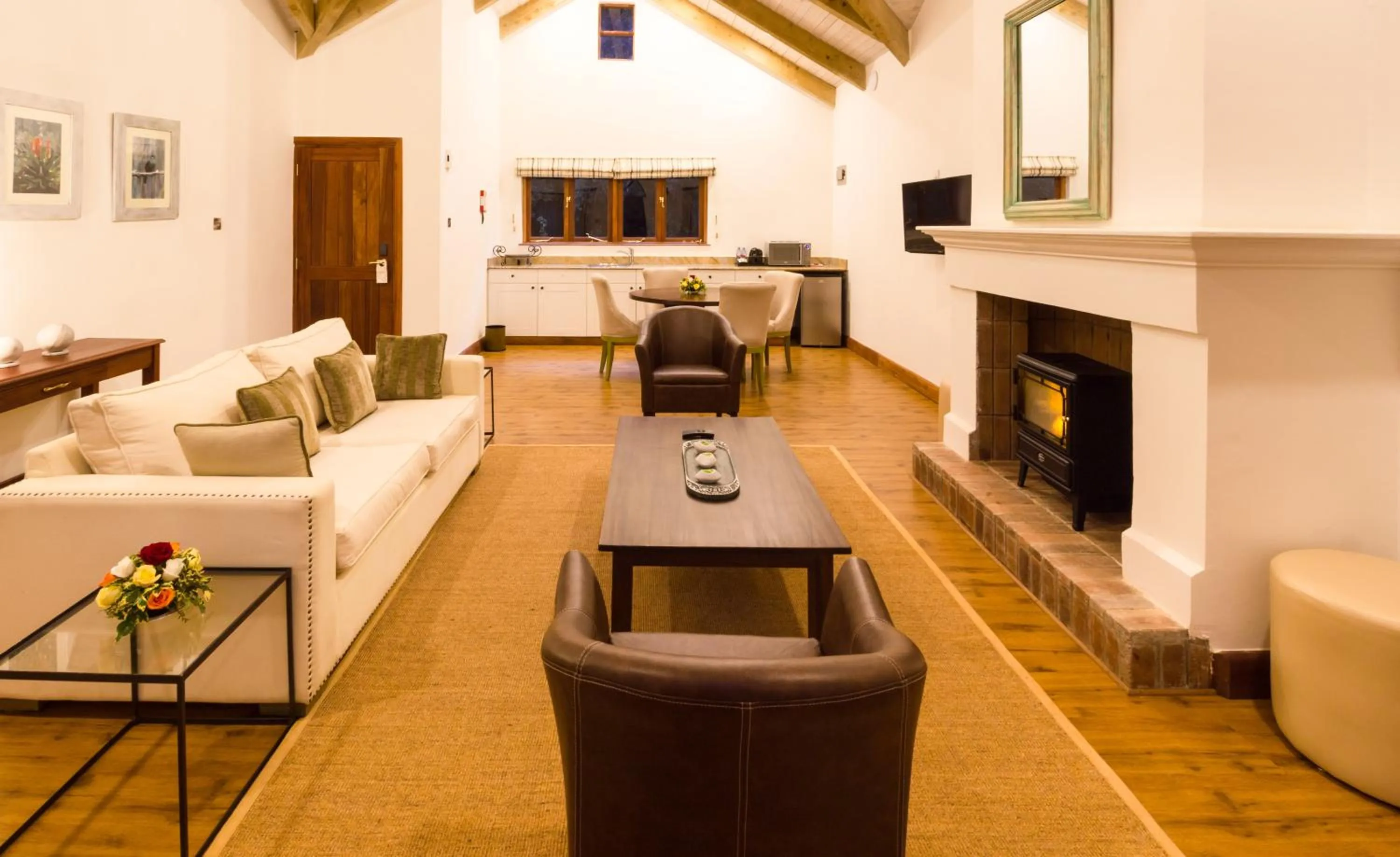 Living room in The Residences at Karen